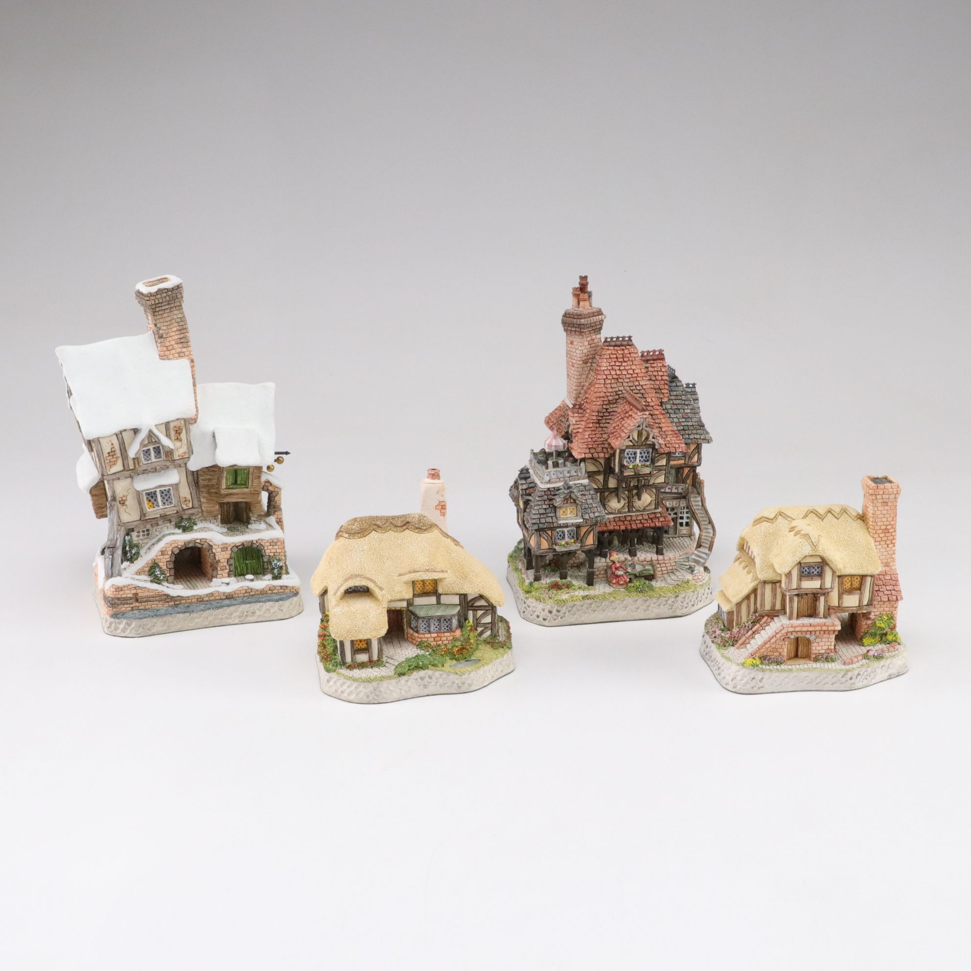 David Winter Cottages "Old Joe's Beetling Shop" and Other Miniatures