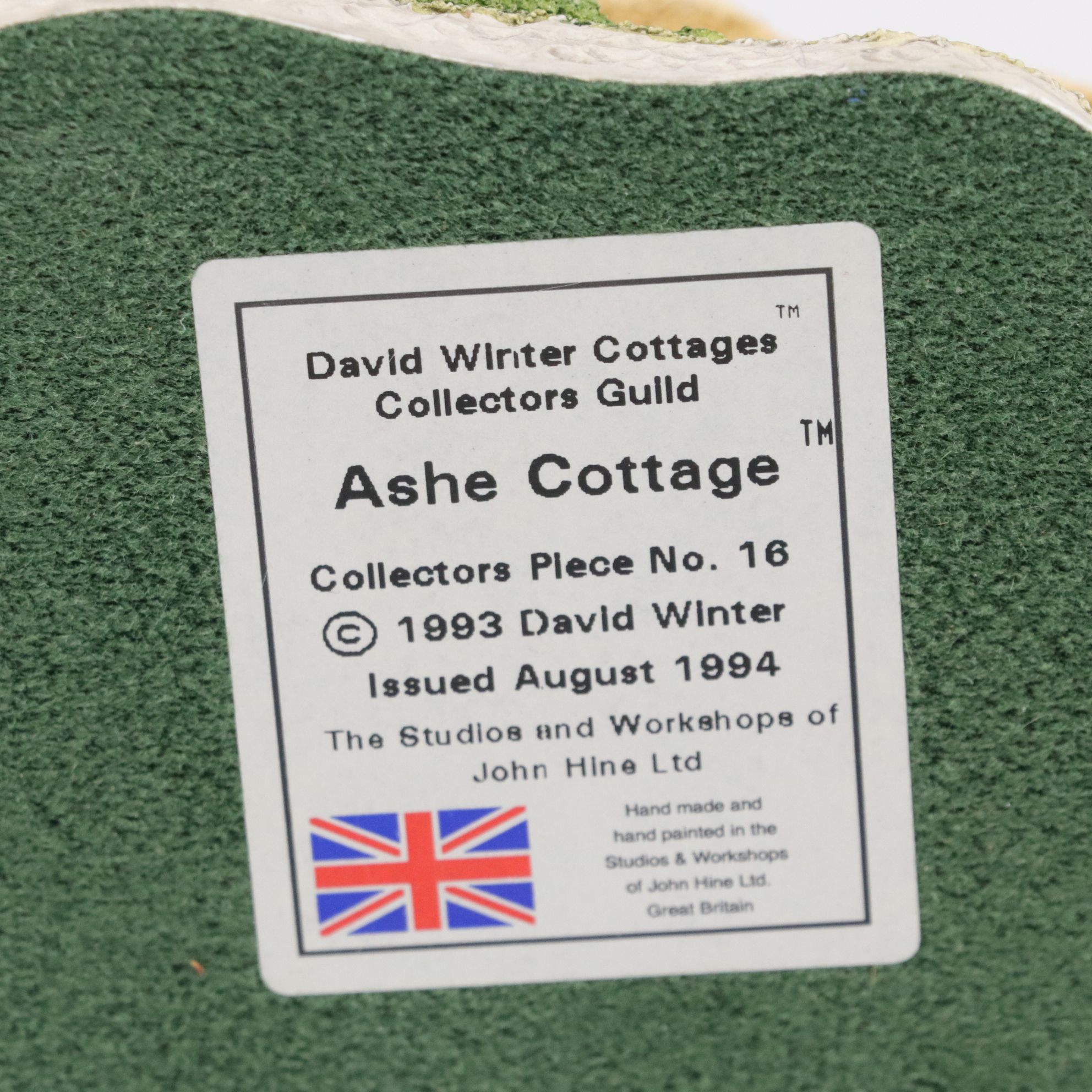 David Winter Cottages "Old Joe's Beetling Shop" and Other Miniatures