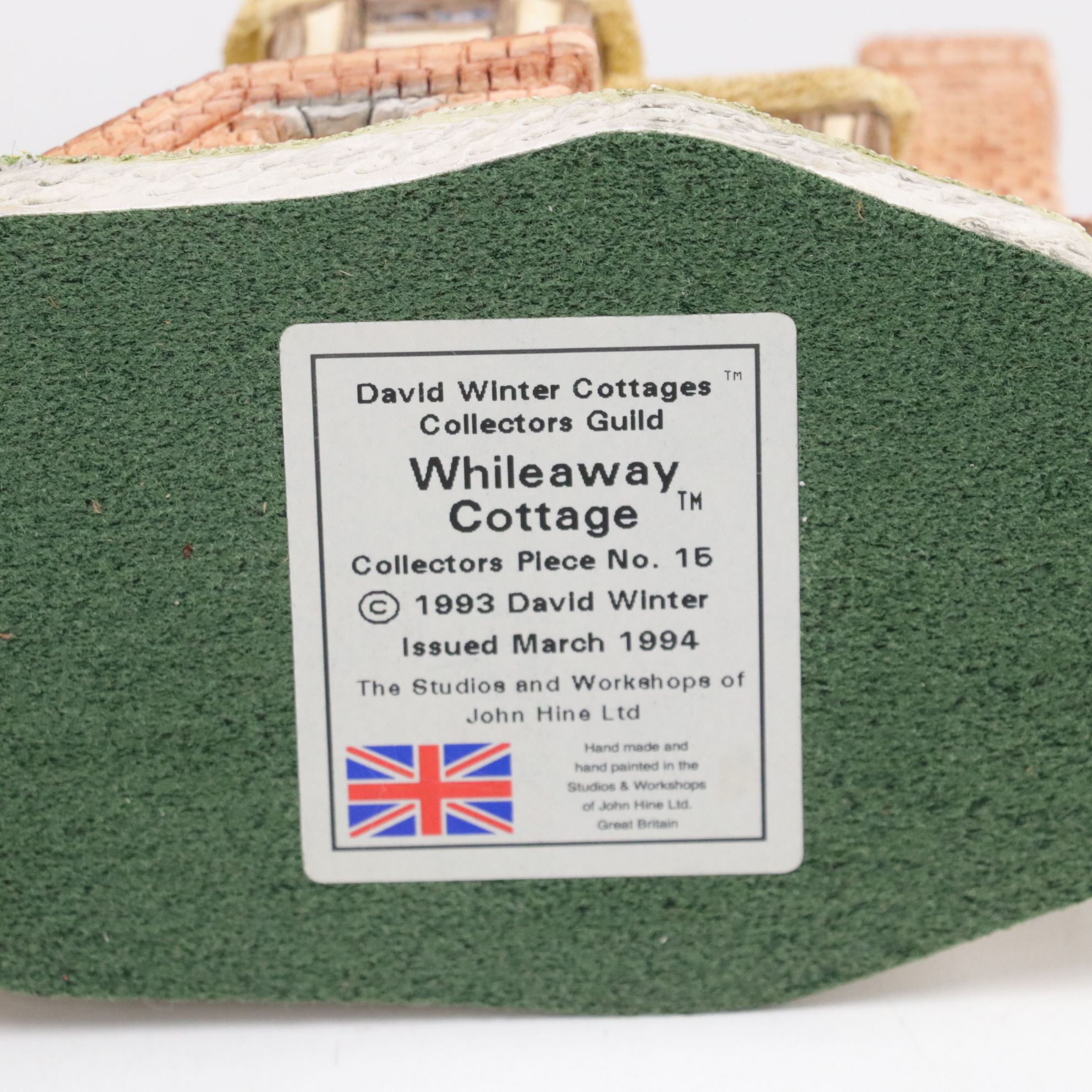 David Winter Cottages "Old Joe's Beetling Shop" and Other Miniatures