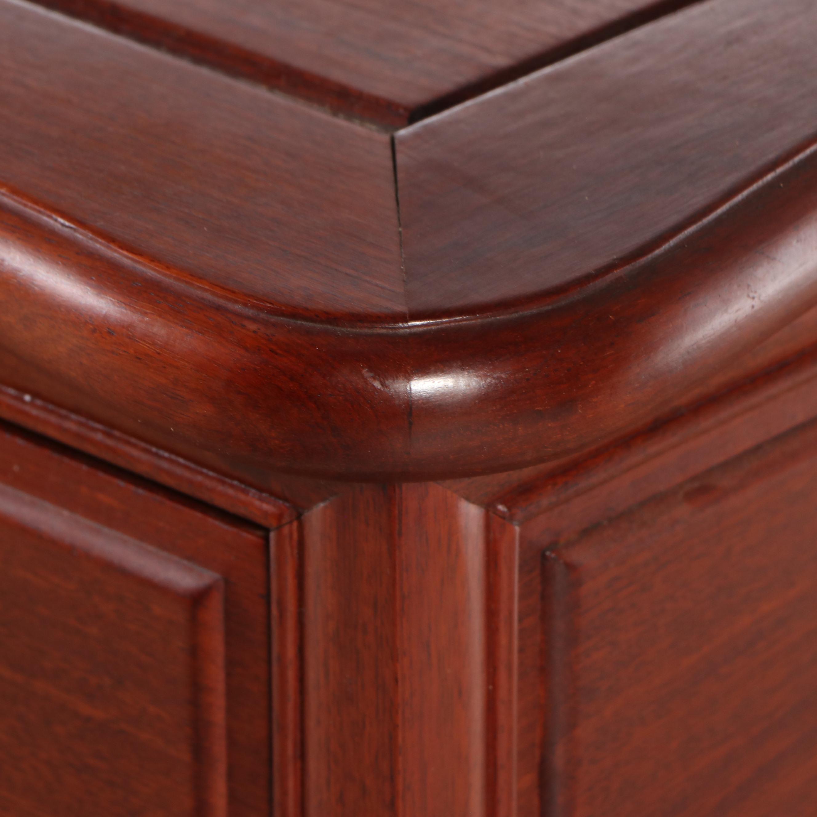 Queen Anne Style Mahogany Desk