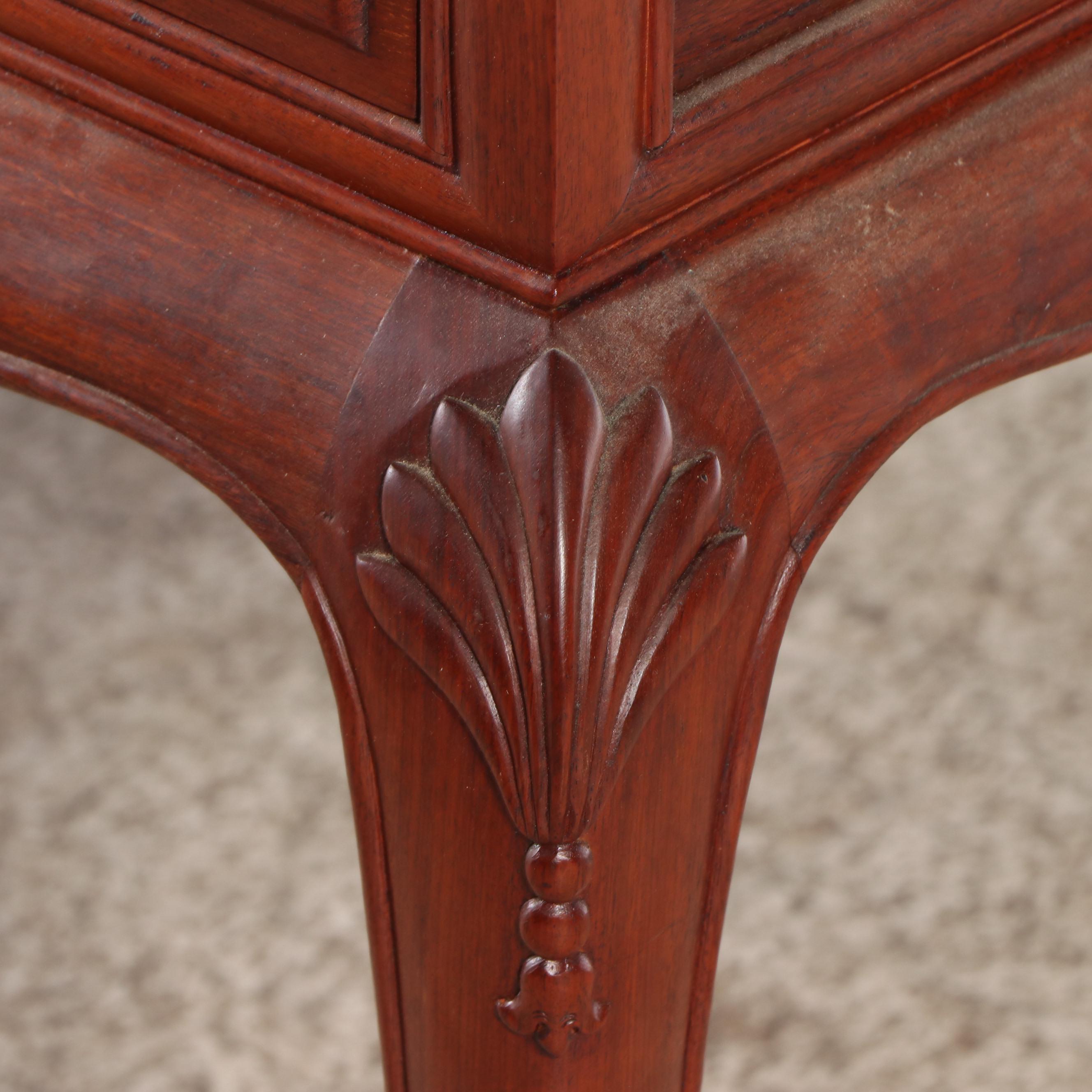 Queen Anne Style Mahogany Desk