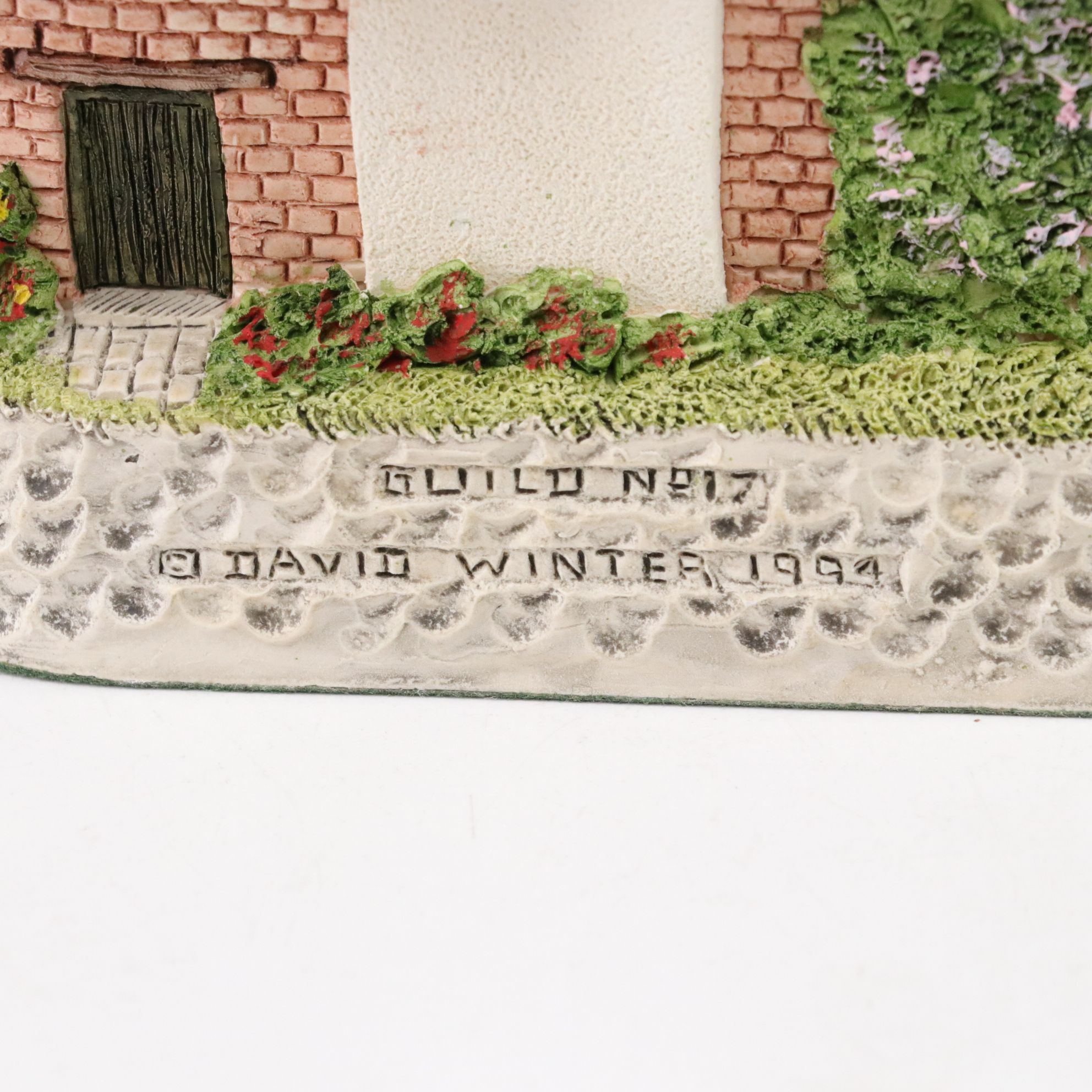 David Winter "The Flower Shop" with Christmas Ornaments & More Cottages