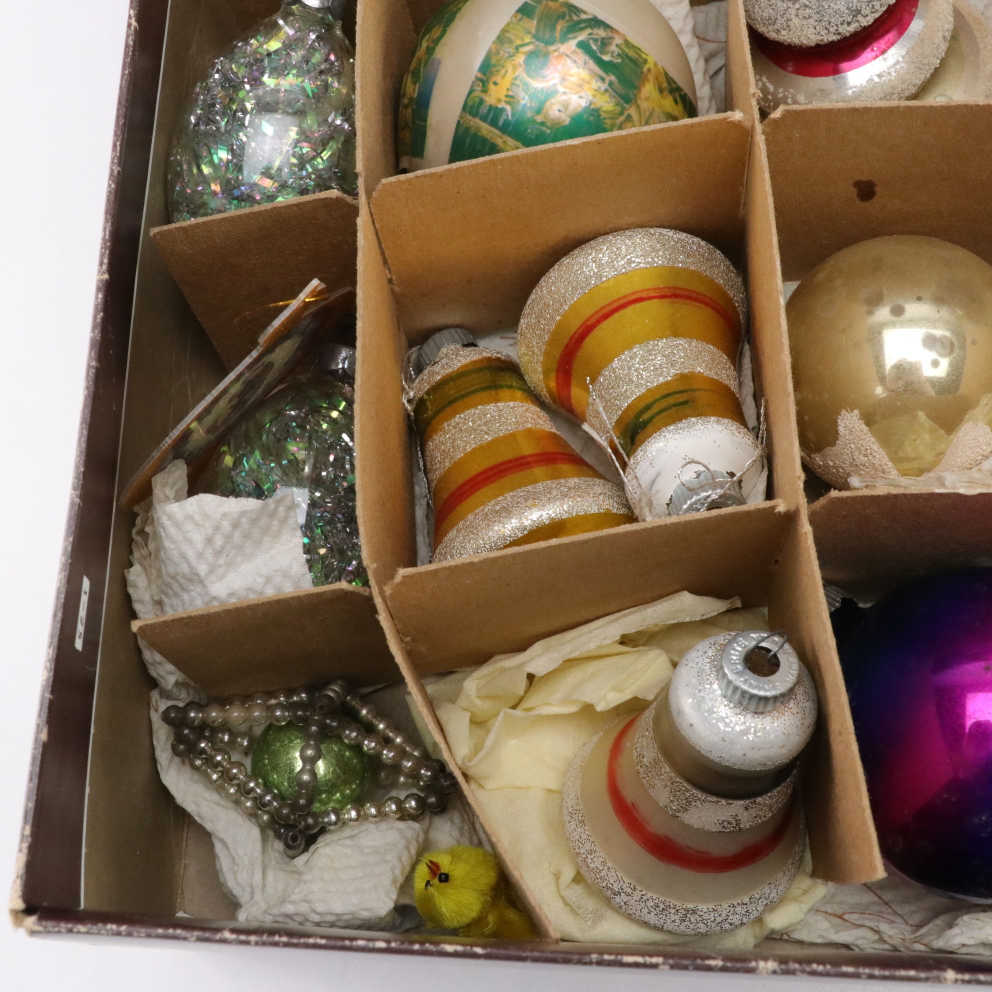 Shiny Brite and Other Christmas Ornament Collection Features Many Bell Shapes