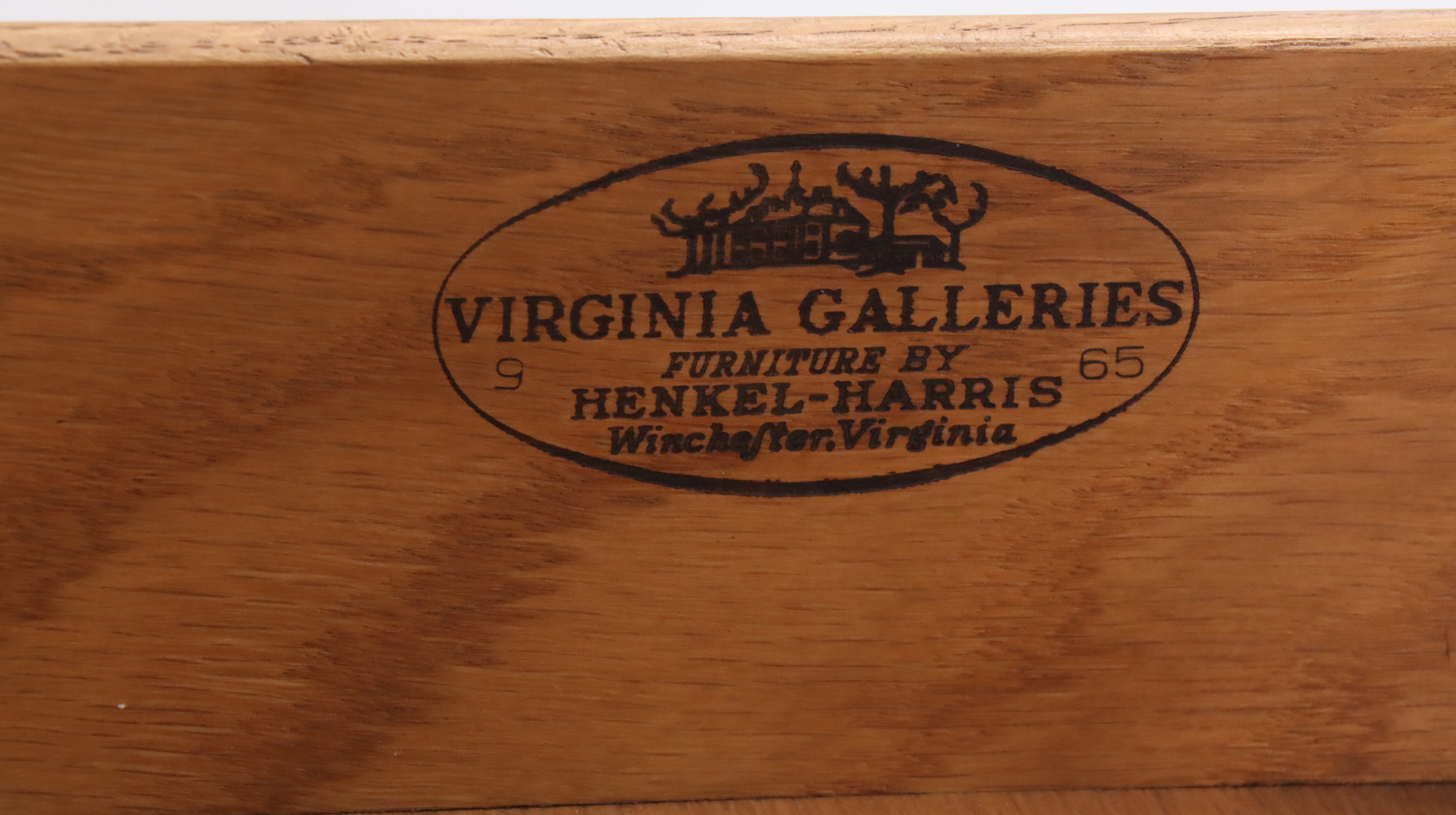 Henkel-Harris Mahogany Inlay Fall Cellarette
