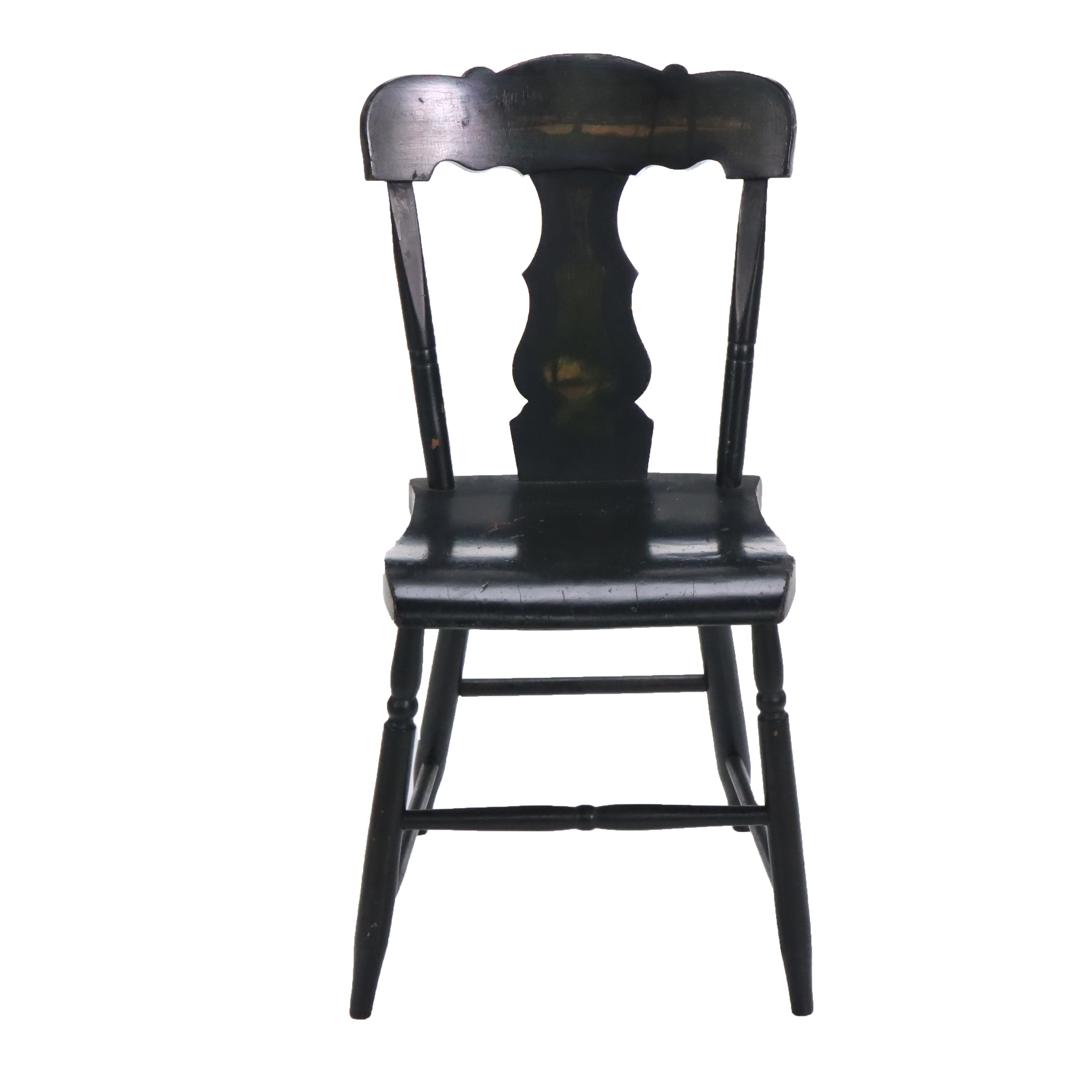 American Colonial Style Painted Side Chair