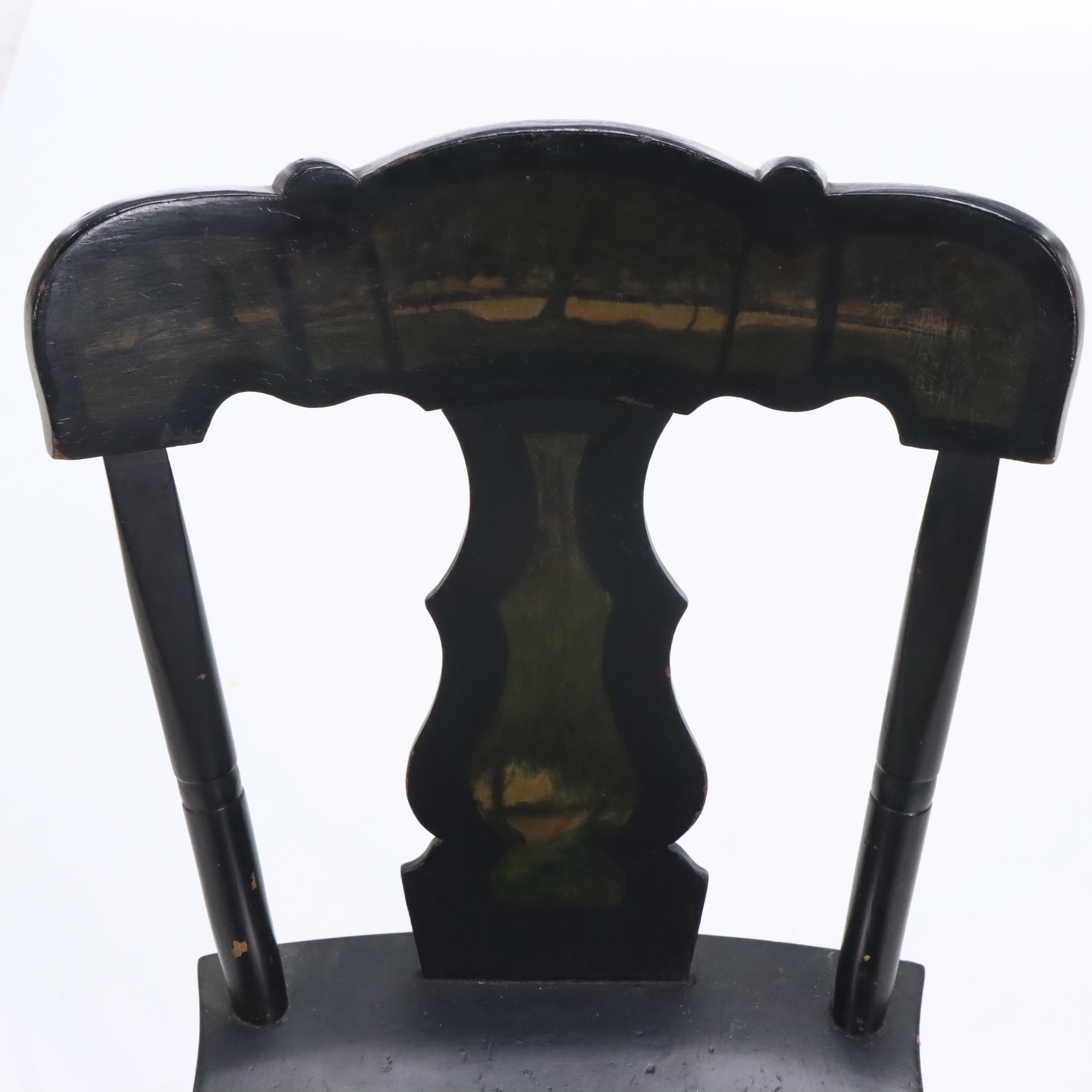 American Colonial Style Painted Side Chair