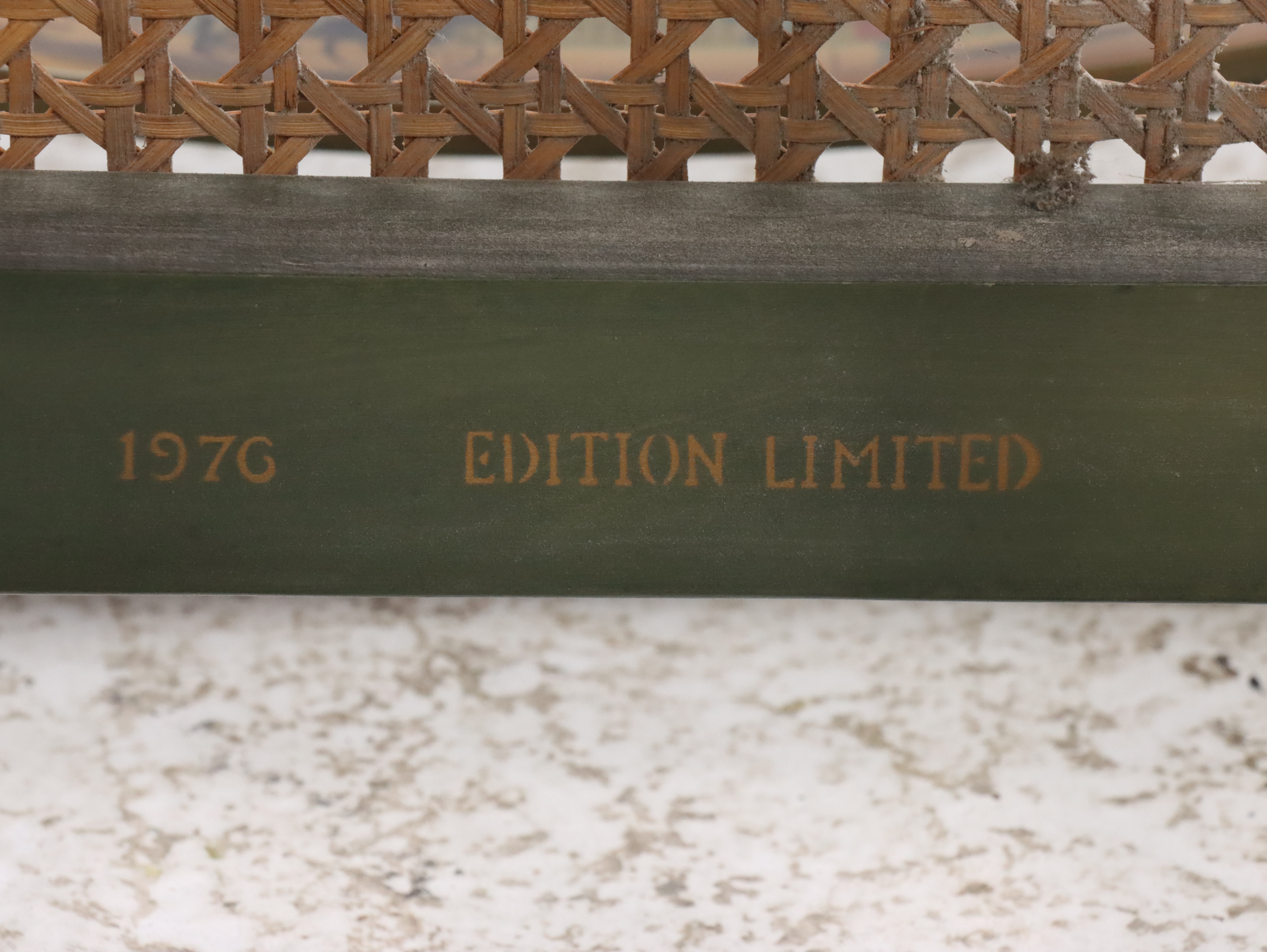 L. Hitchcock Painted Green Side Chairs Including "Jackson's Hermitage" with More