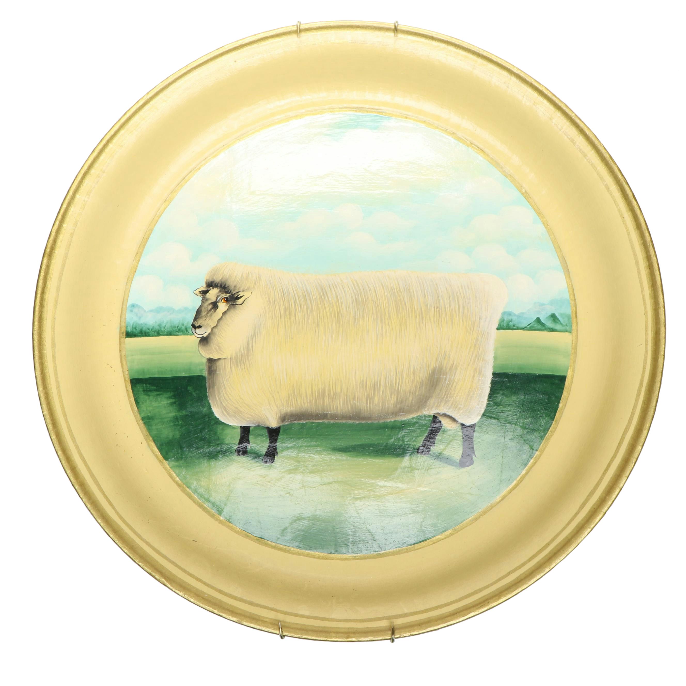 Decorative Sheep Wall Plate