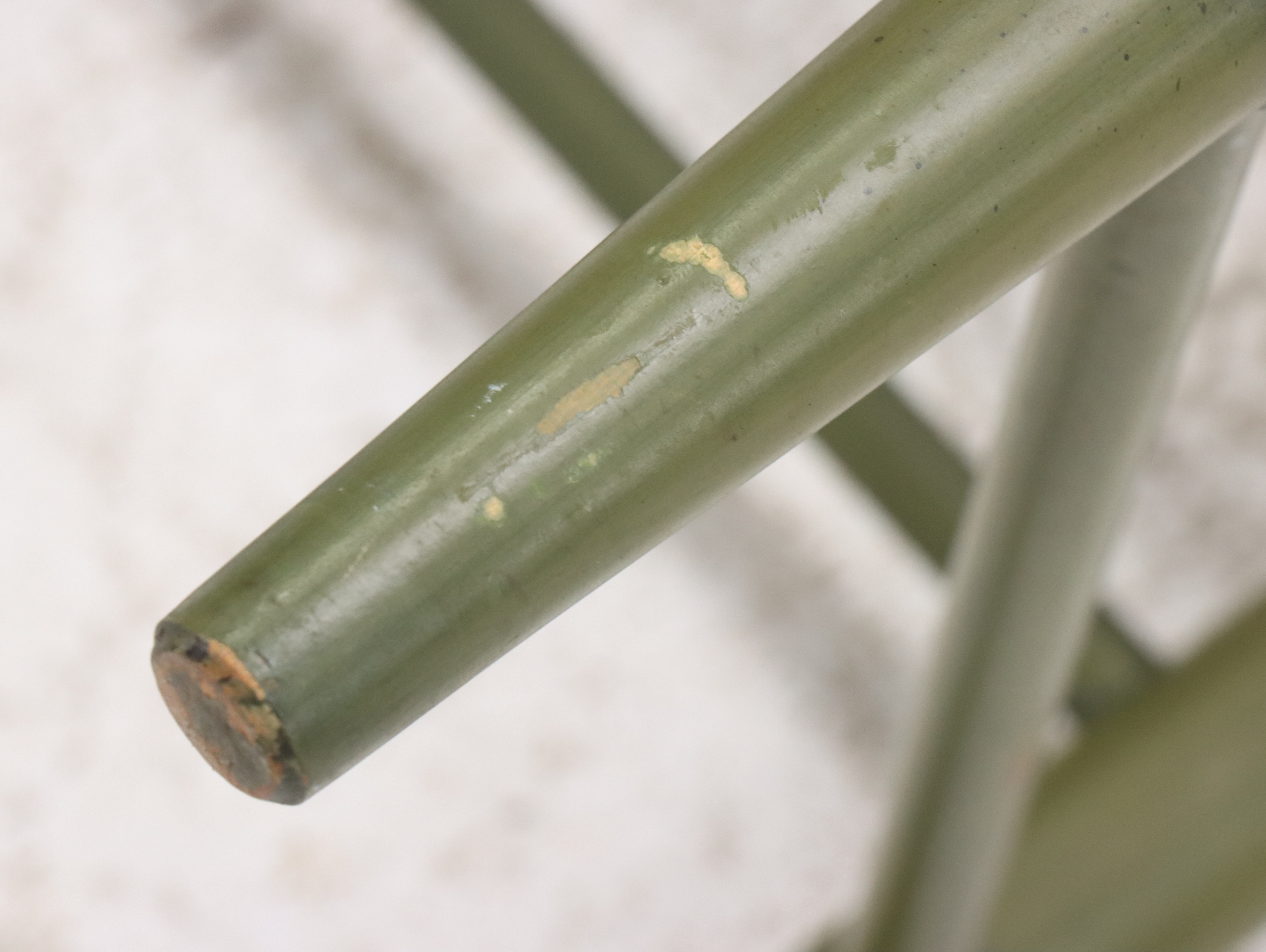 L. Hitchcock Painted Green Side Chairs Including "Jackson's Hermitage" with More