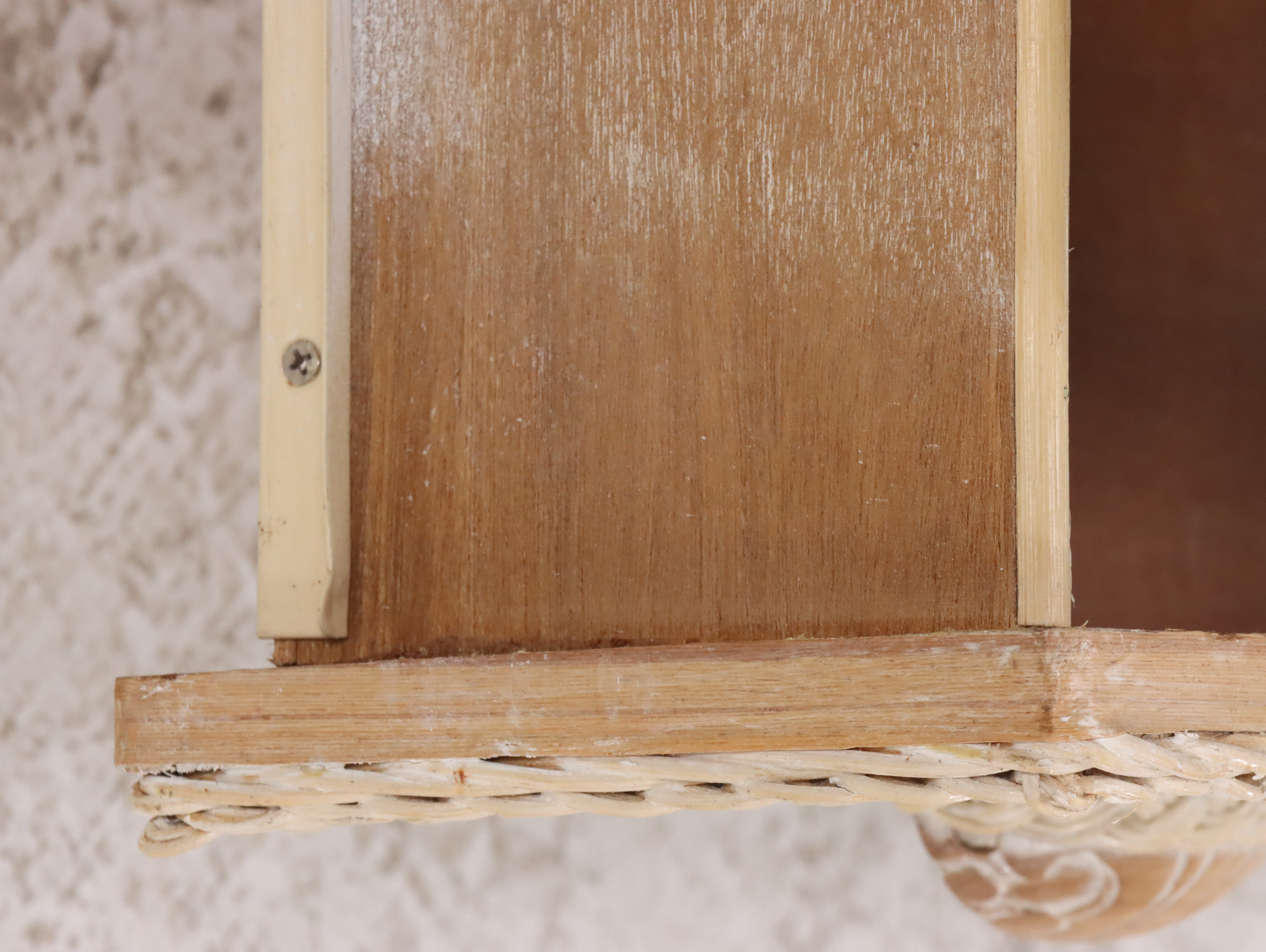 Pier 1 Jamaica Collection Wicker Rattan Armoire