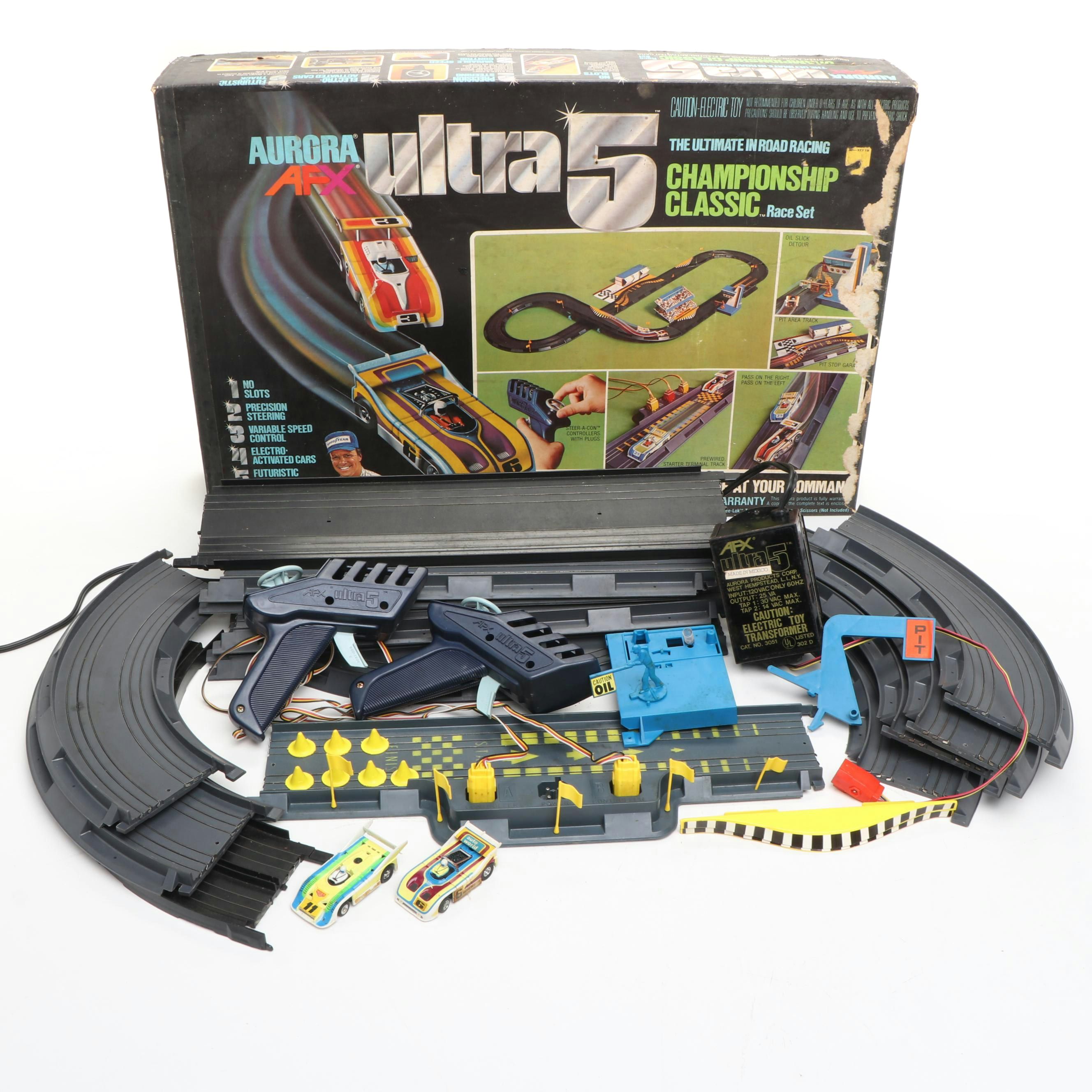Aurora Ultra 5 Championship Classic Race Set, 1970s