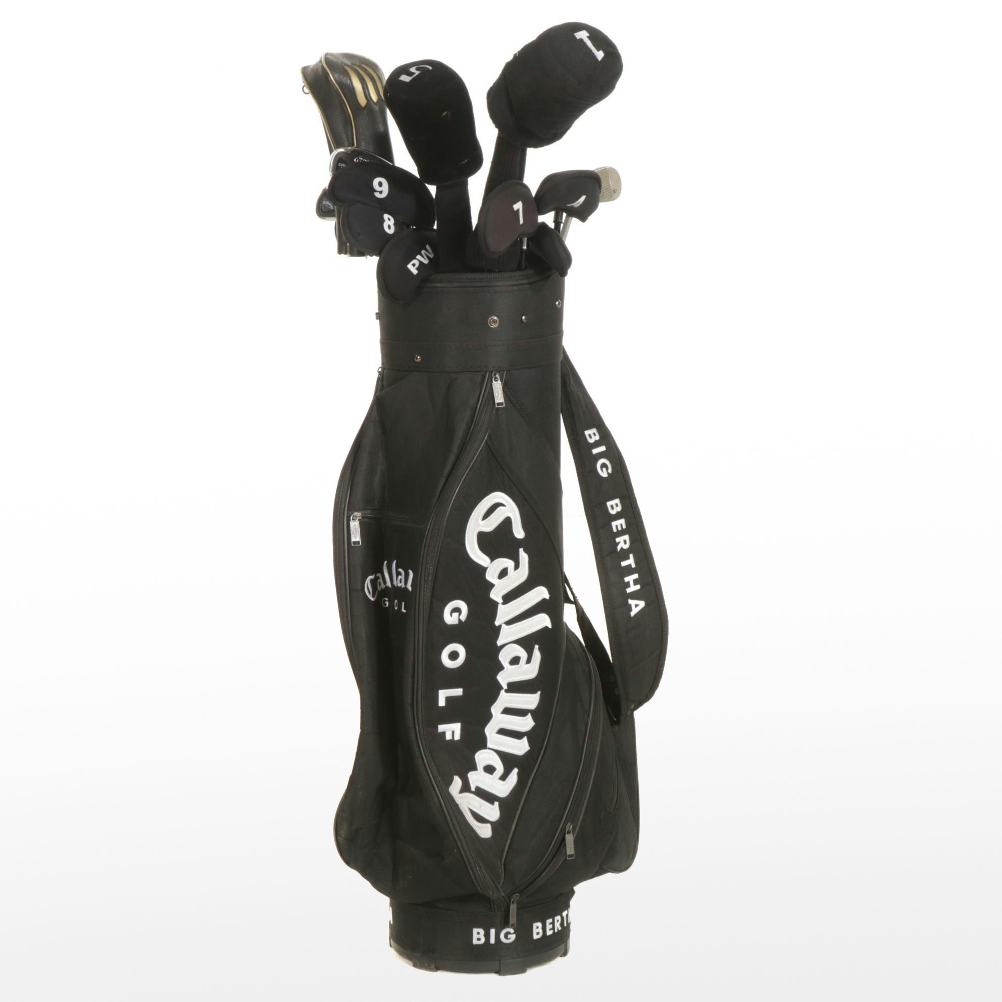 Callaway "Big Bertha Fusion" Golf Clubs and Bag