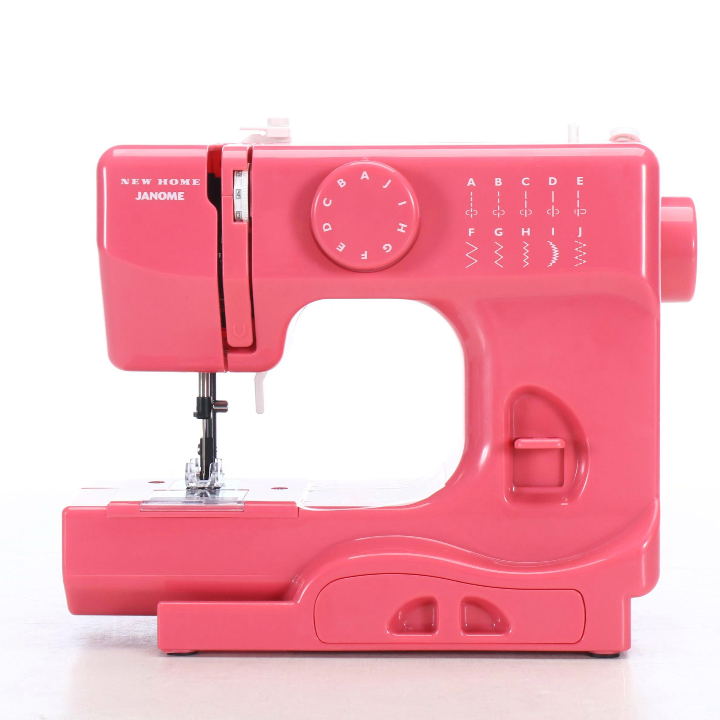 Janome "New Home" Model 525B Pink Electric Sewing Machine