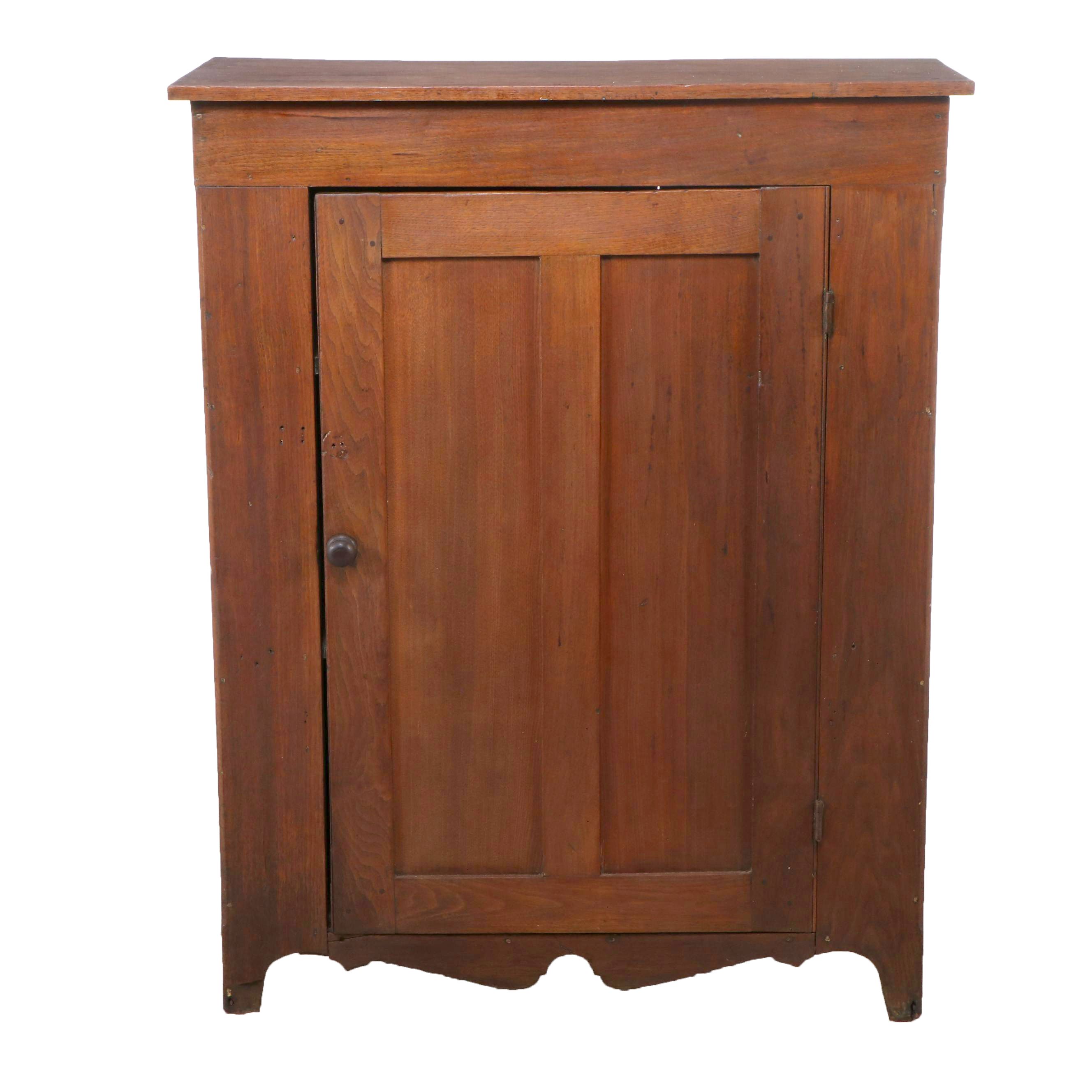 American Primitive Cabinet, Early 19th Century