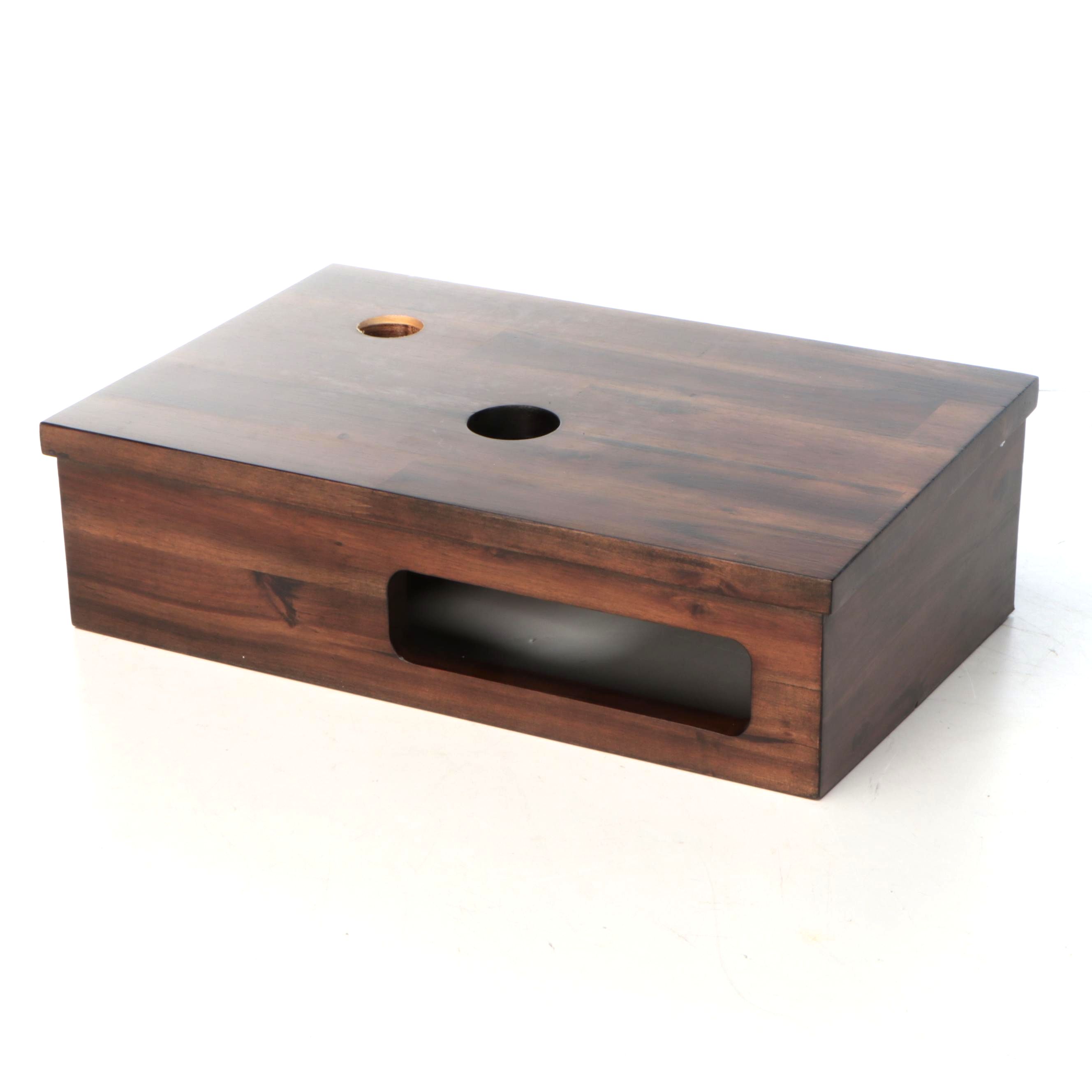 Contemporary Wall-Mount Wooden Sink Vanity