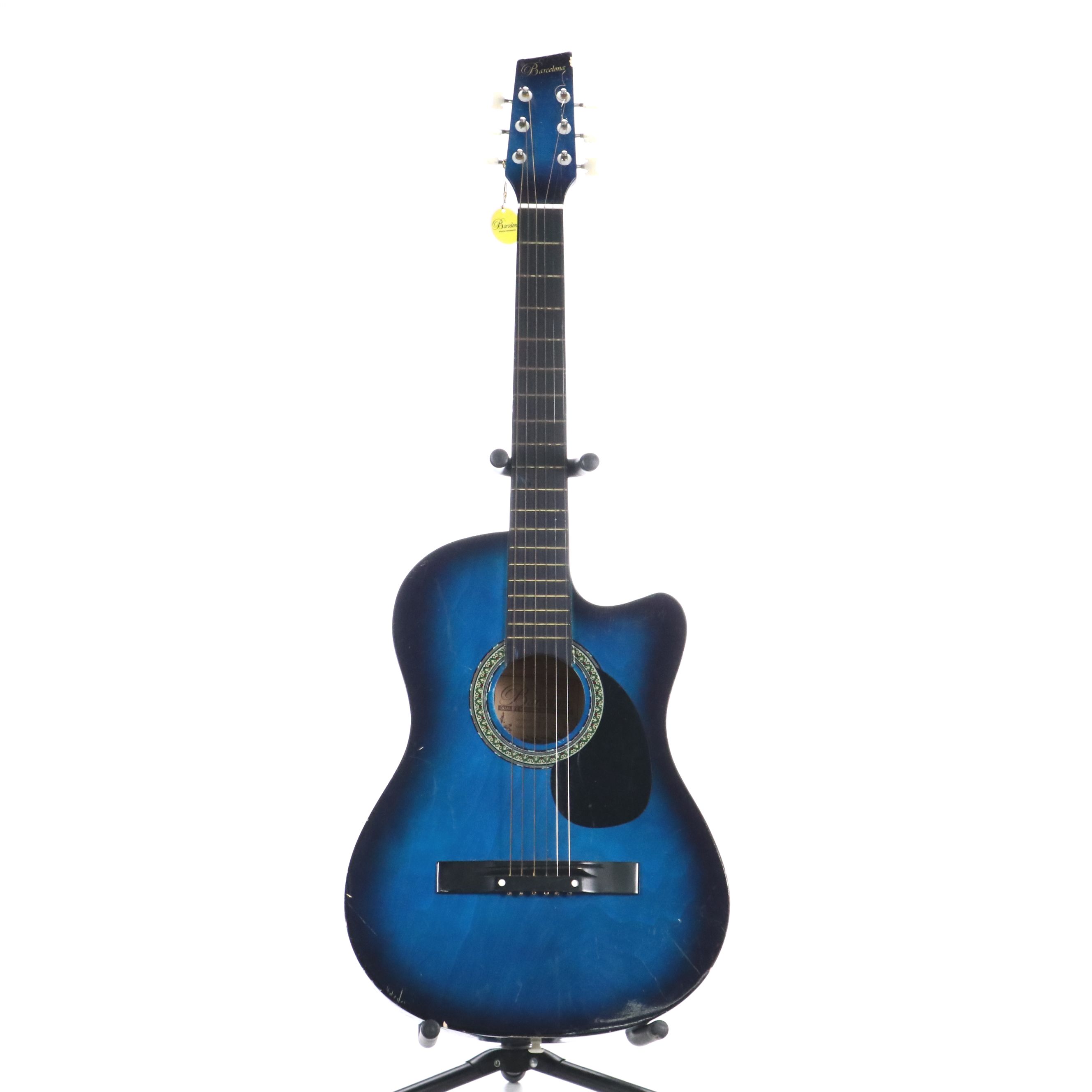 Barcelona Blue Acoustic Guitar
