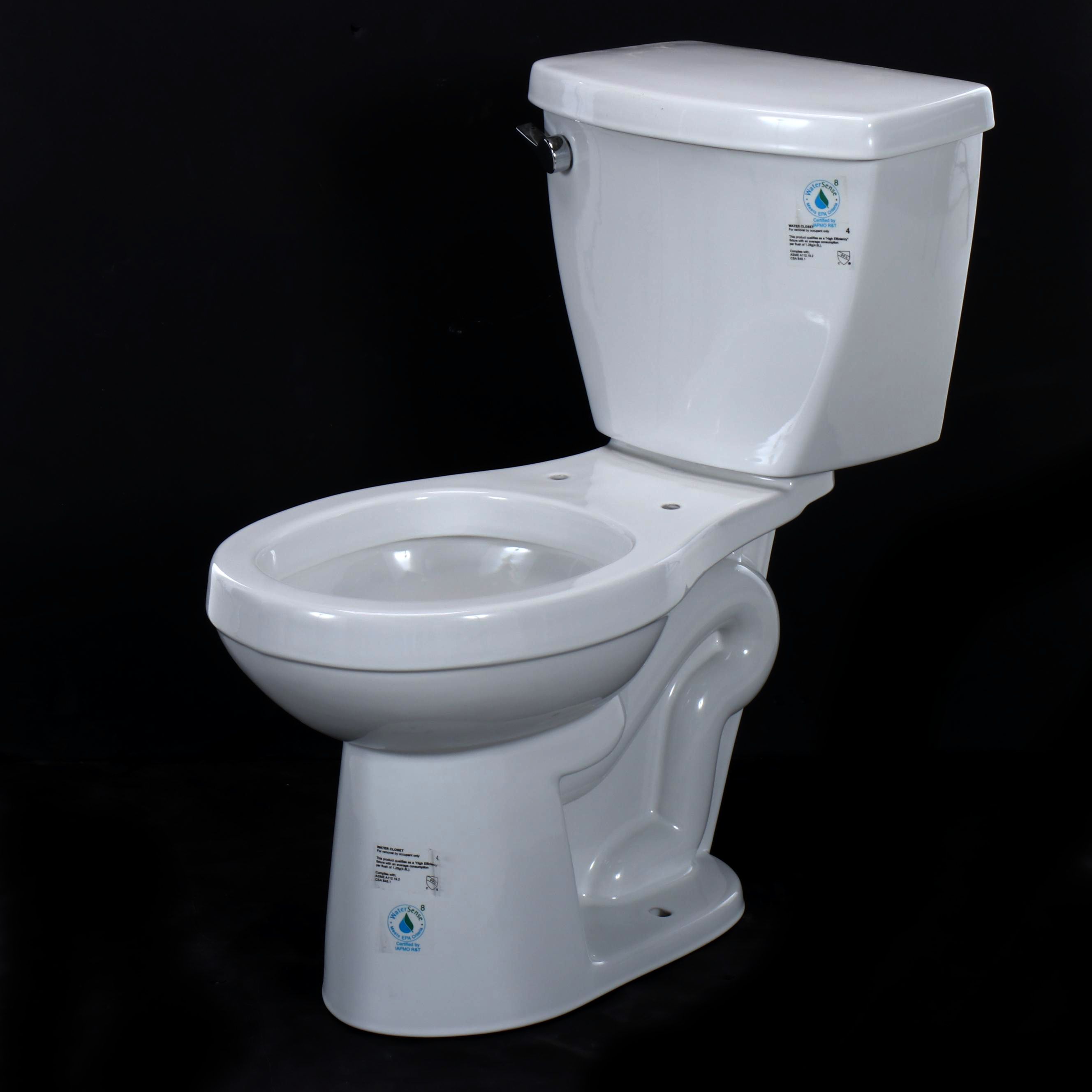 White Porcelain Toilet