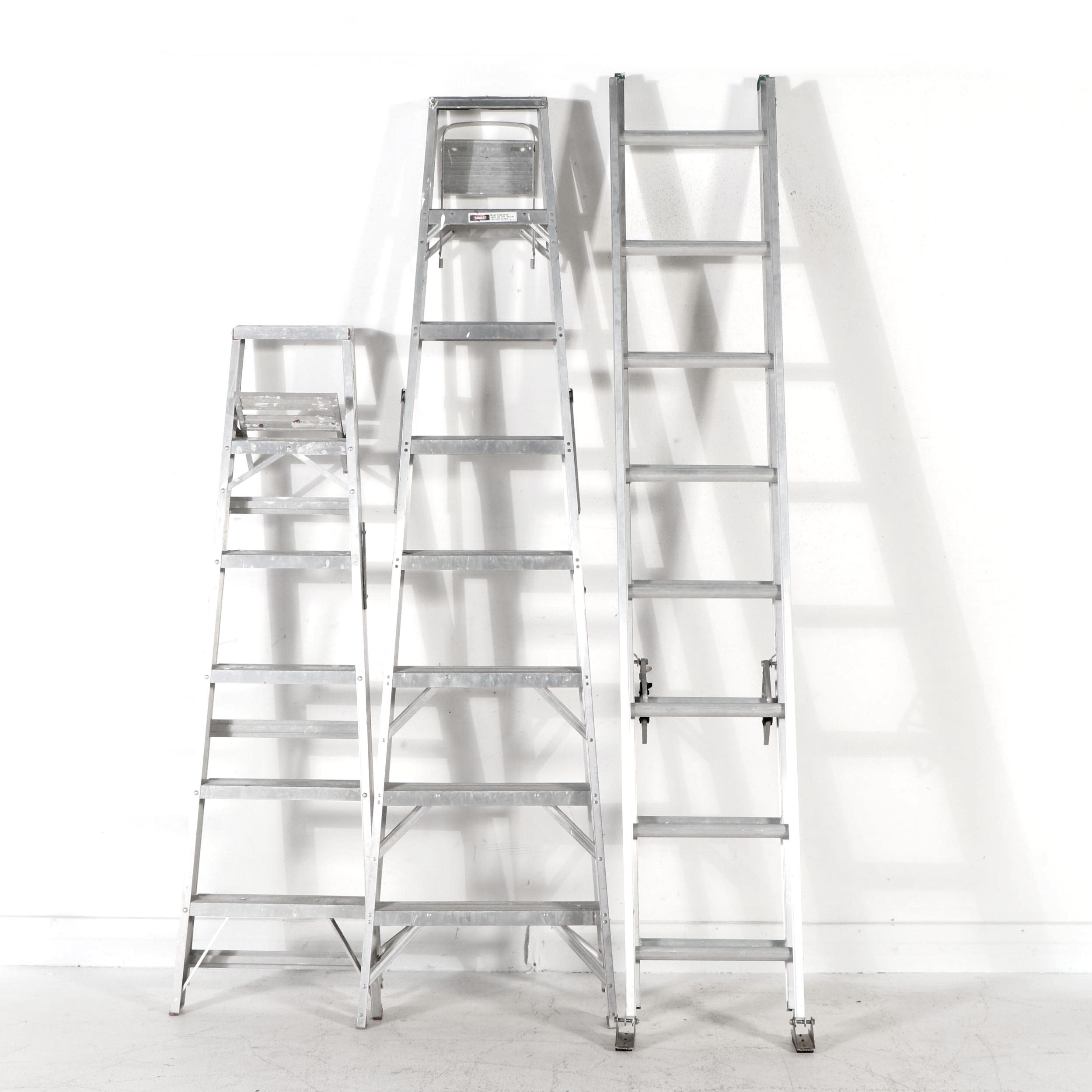 Louisville Aluminum Extension Ladder and Other Stepladders