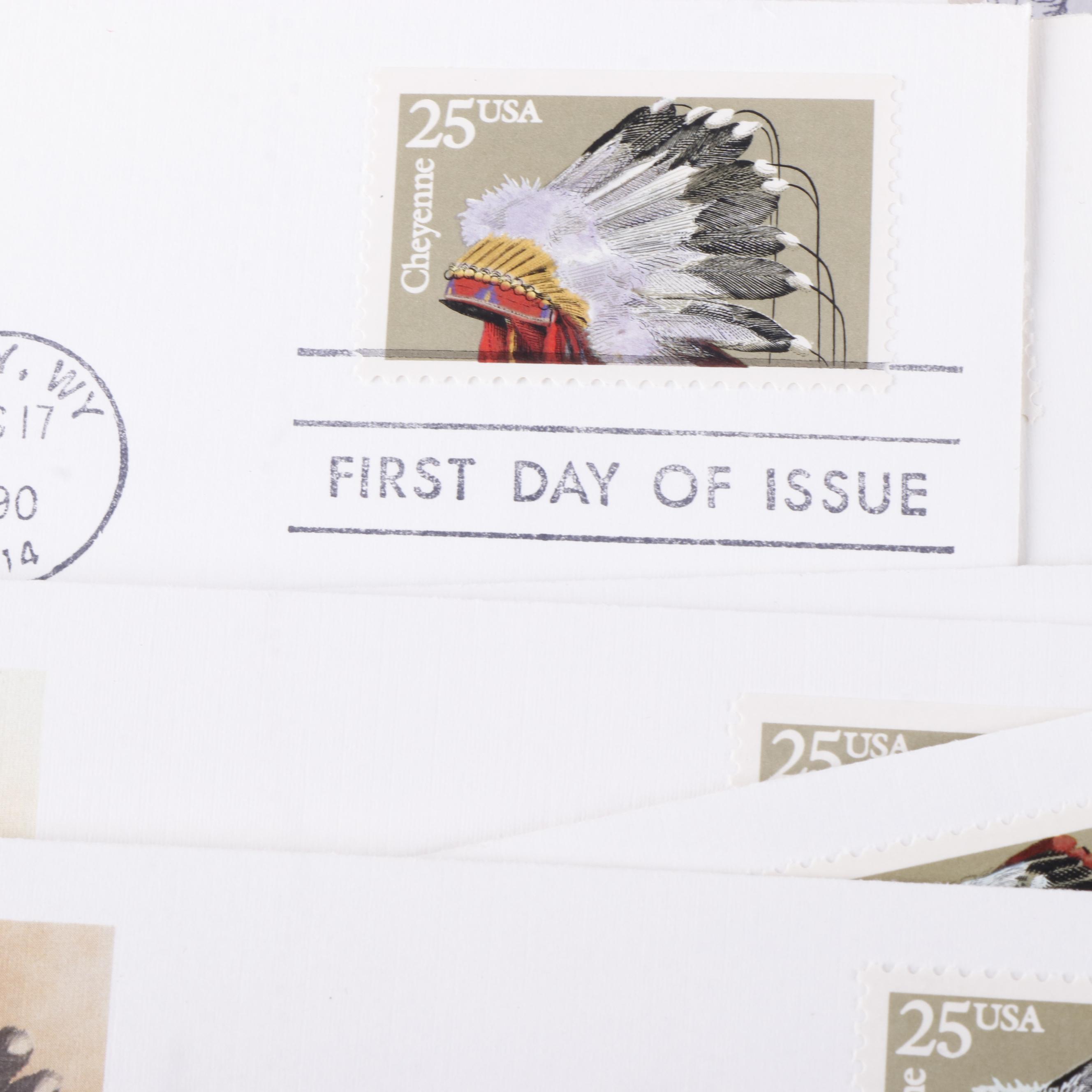 Group of U.S. Postal Covers, FDC, Postcards, Vintage Stamps and More