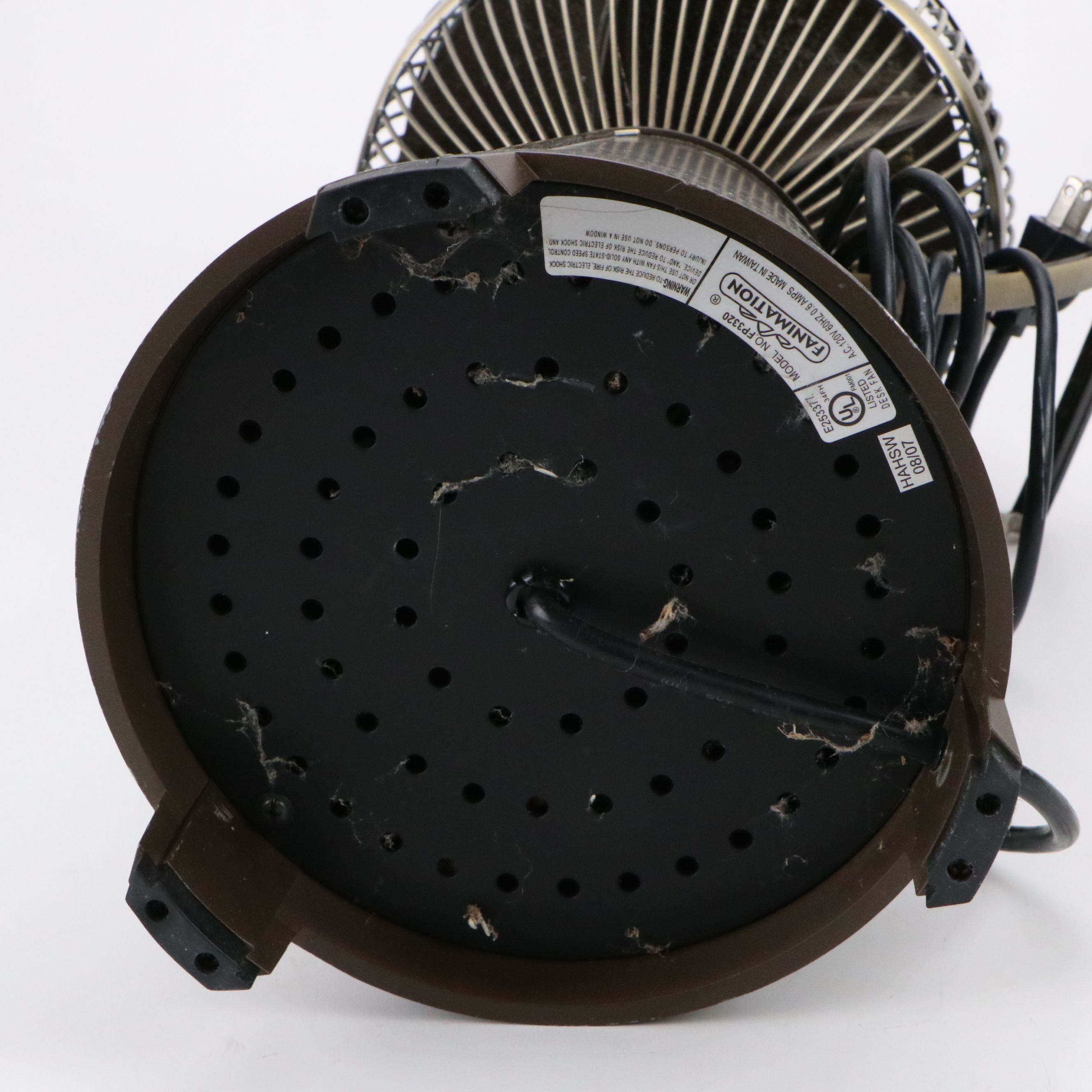 Fanimation Fargo Art Deco Style Orbital Desktop Fan, 21st Century