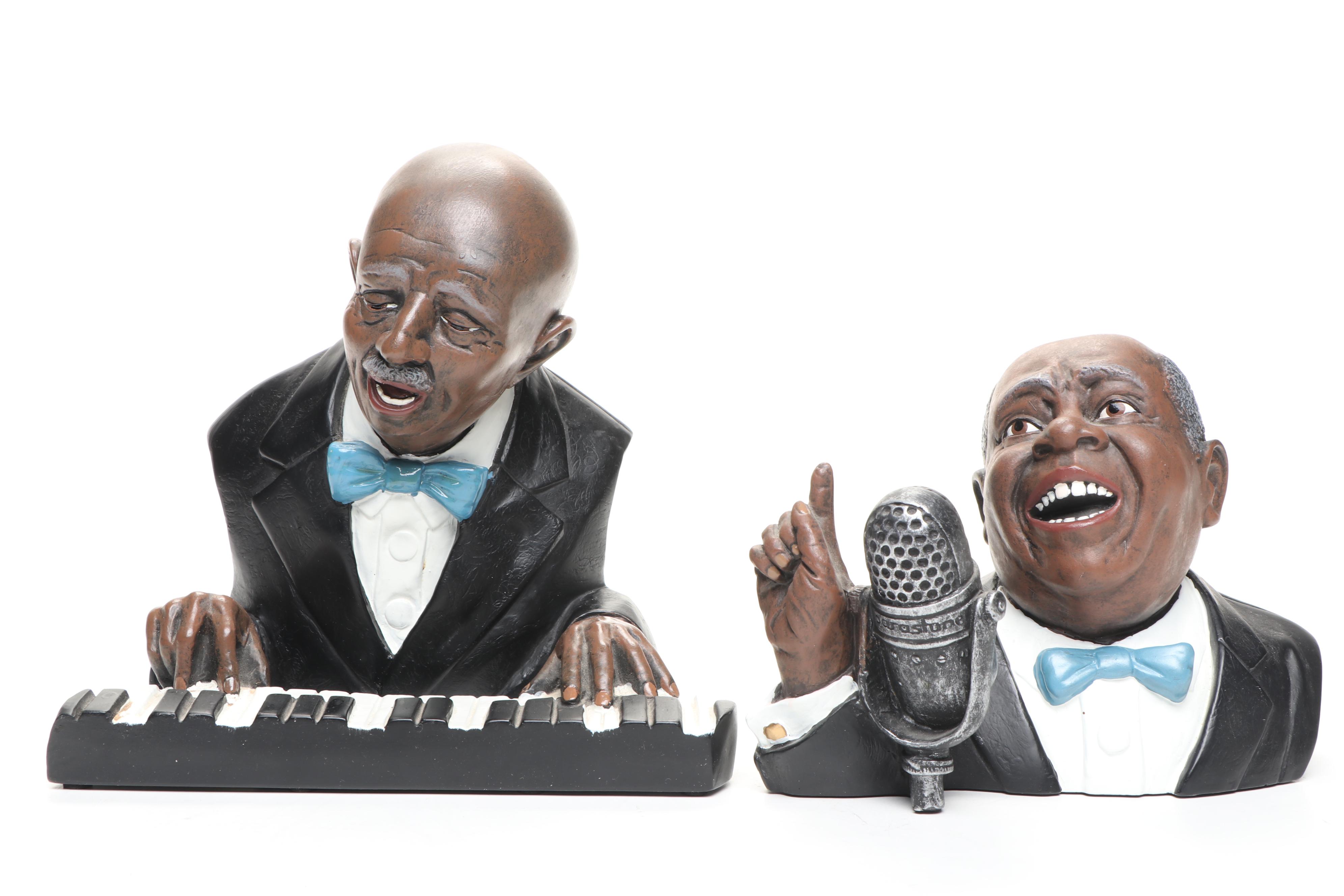 Enesco "All That Jazz" Figurines, Late 20th Century