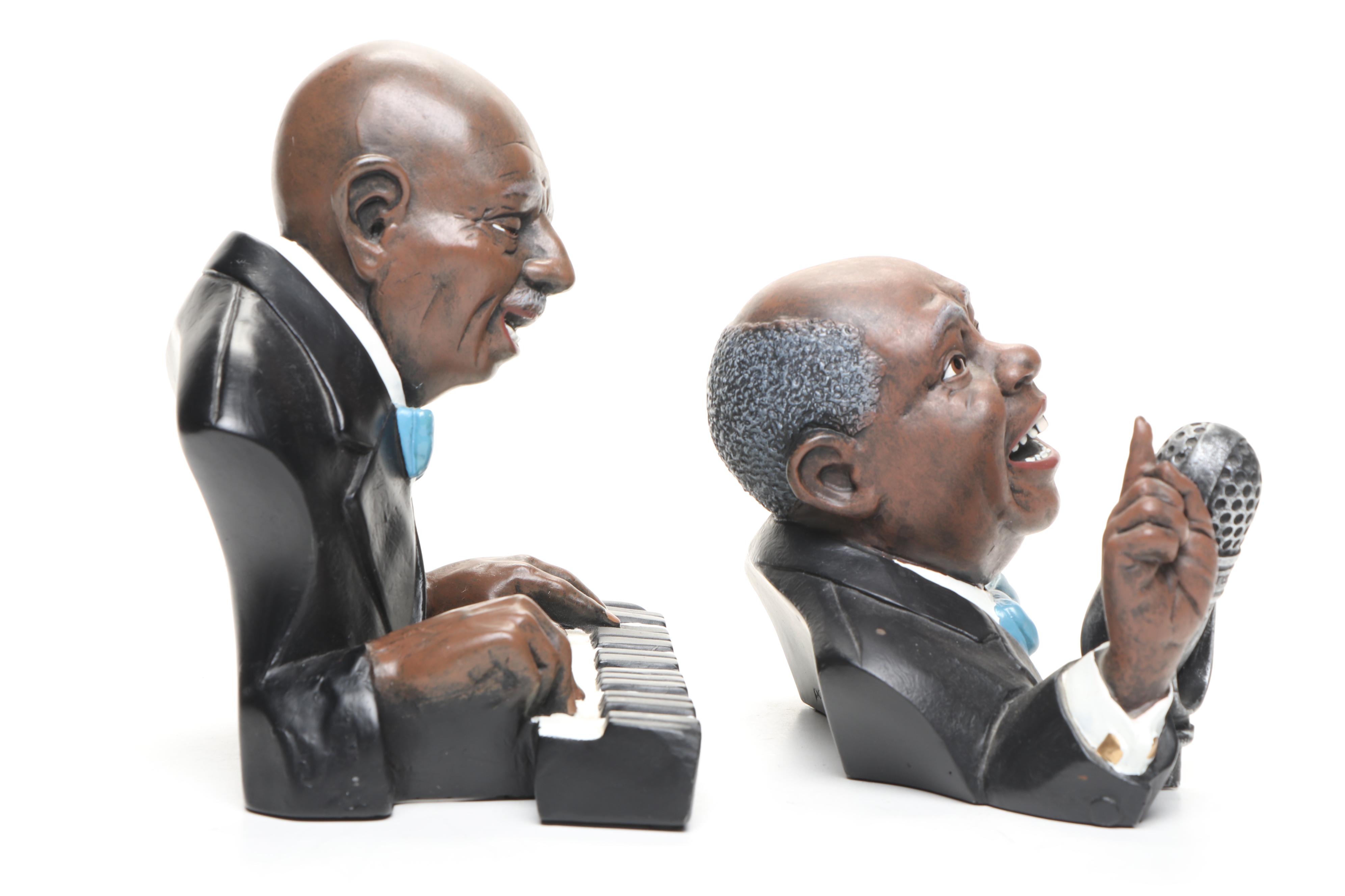 Enesco "All That Jazz" Figurines, Late 20th Century