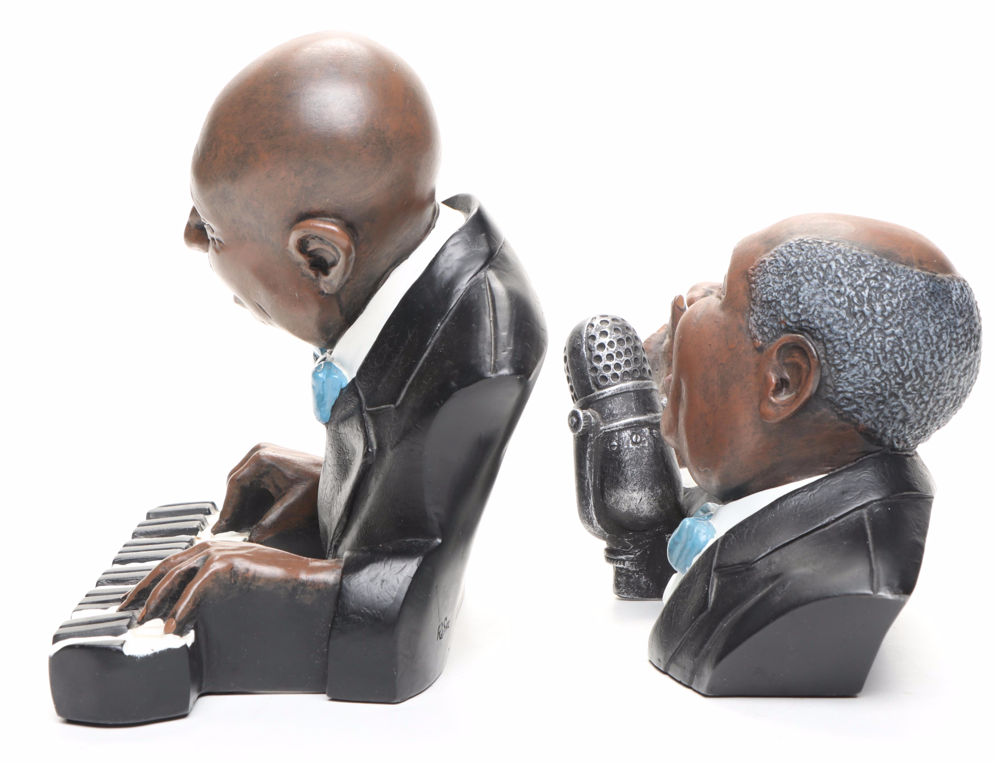 Enesco "All That Jazz" Figurines, Late 20th Century