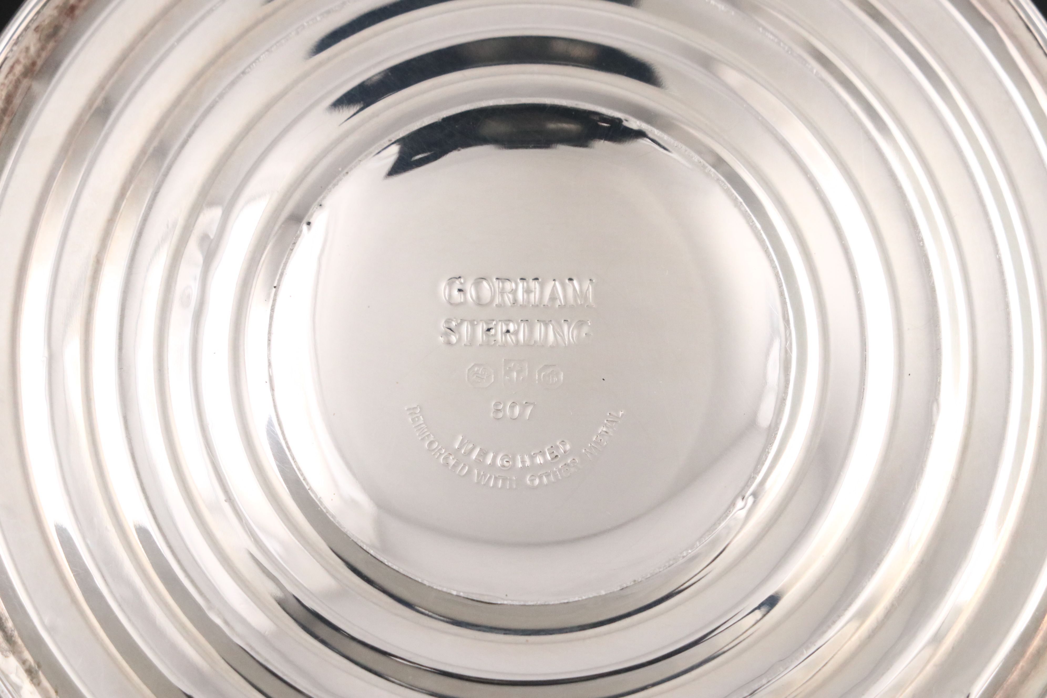 Gorham Sterling Silver Three-Light Candelabra