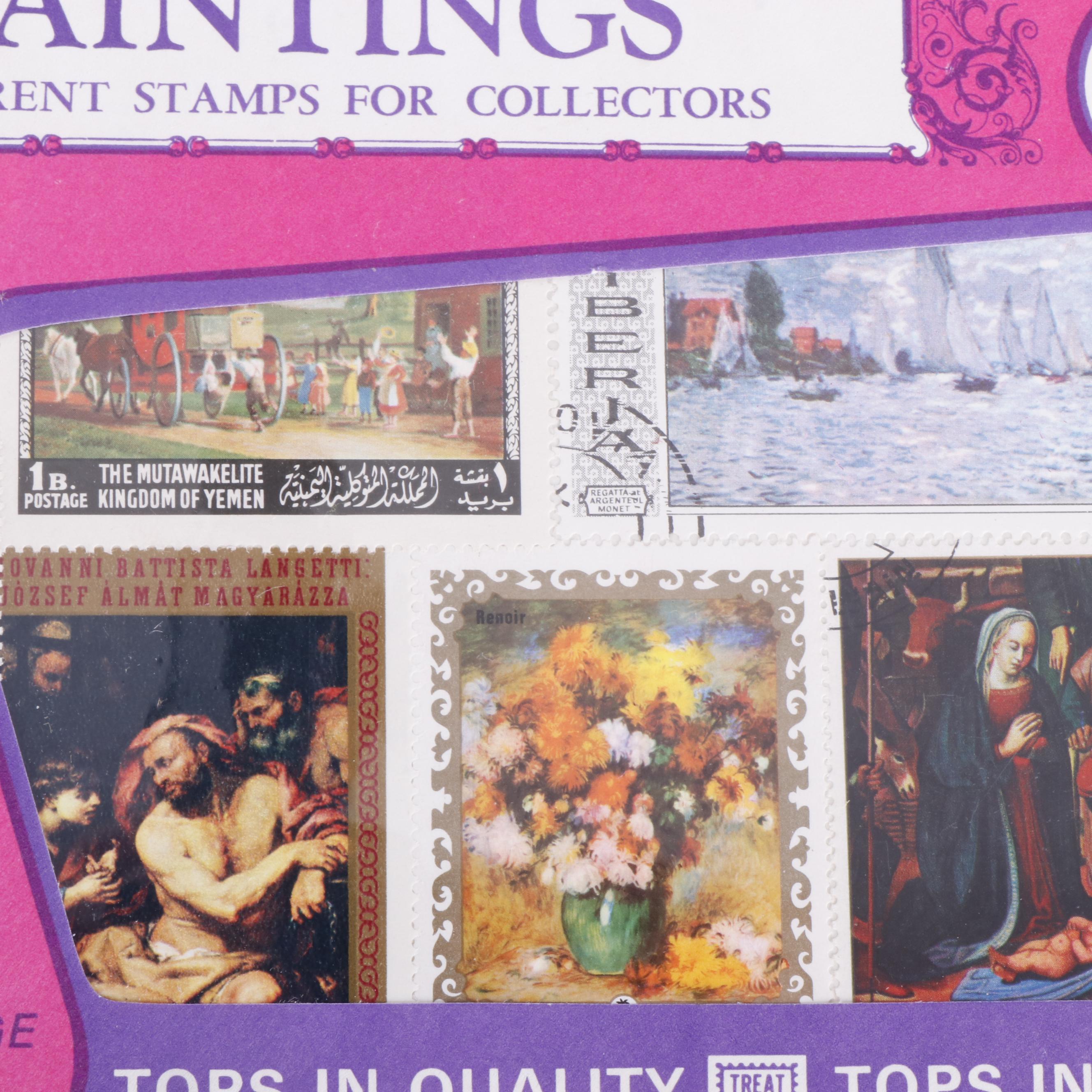 Contemporary World Postage Stamps, World Covers, and More