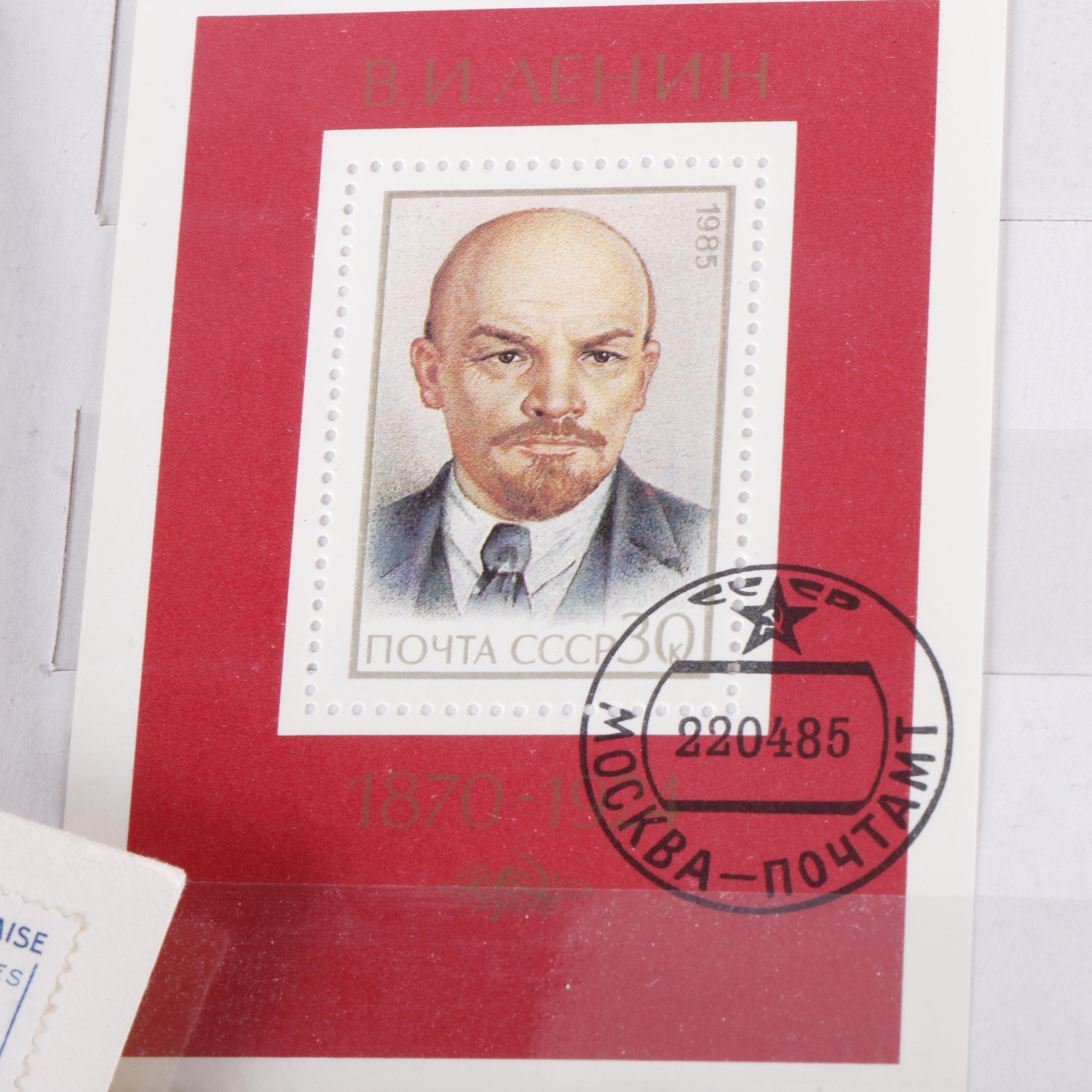 Contemporary World Postage Stamps, World Covers, and More