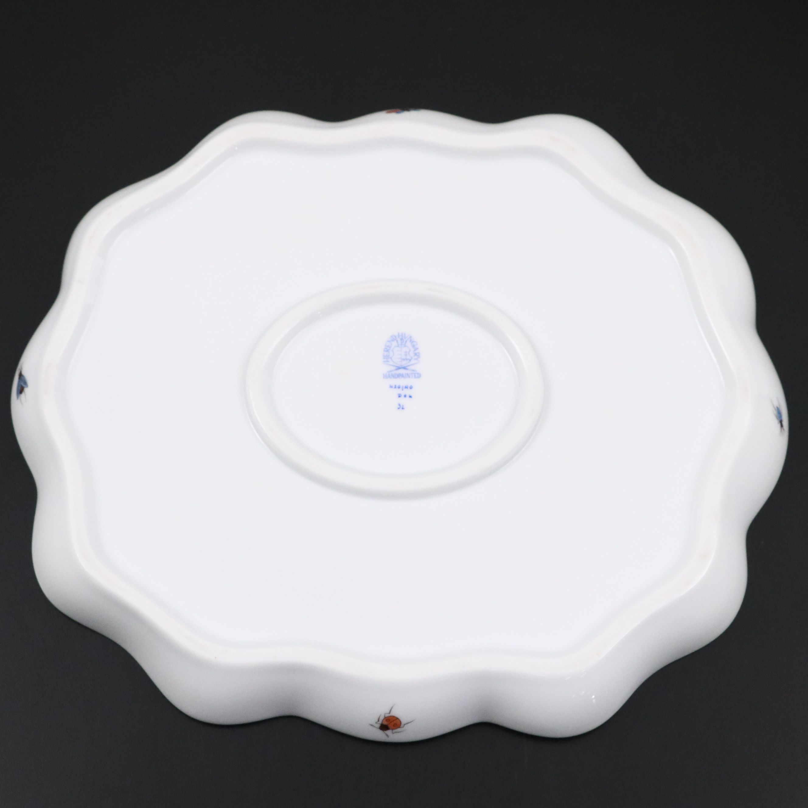 Herend "Rothschild Bird" Oblong Porcelain Tray