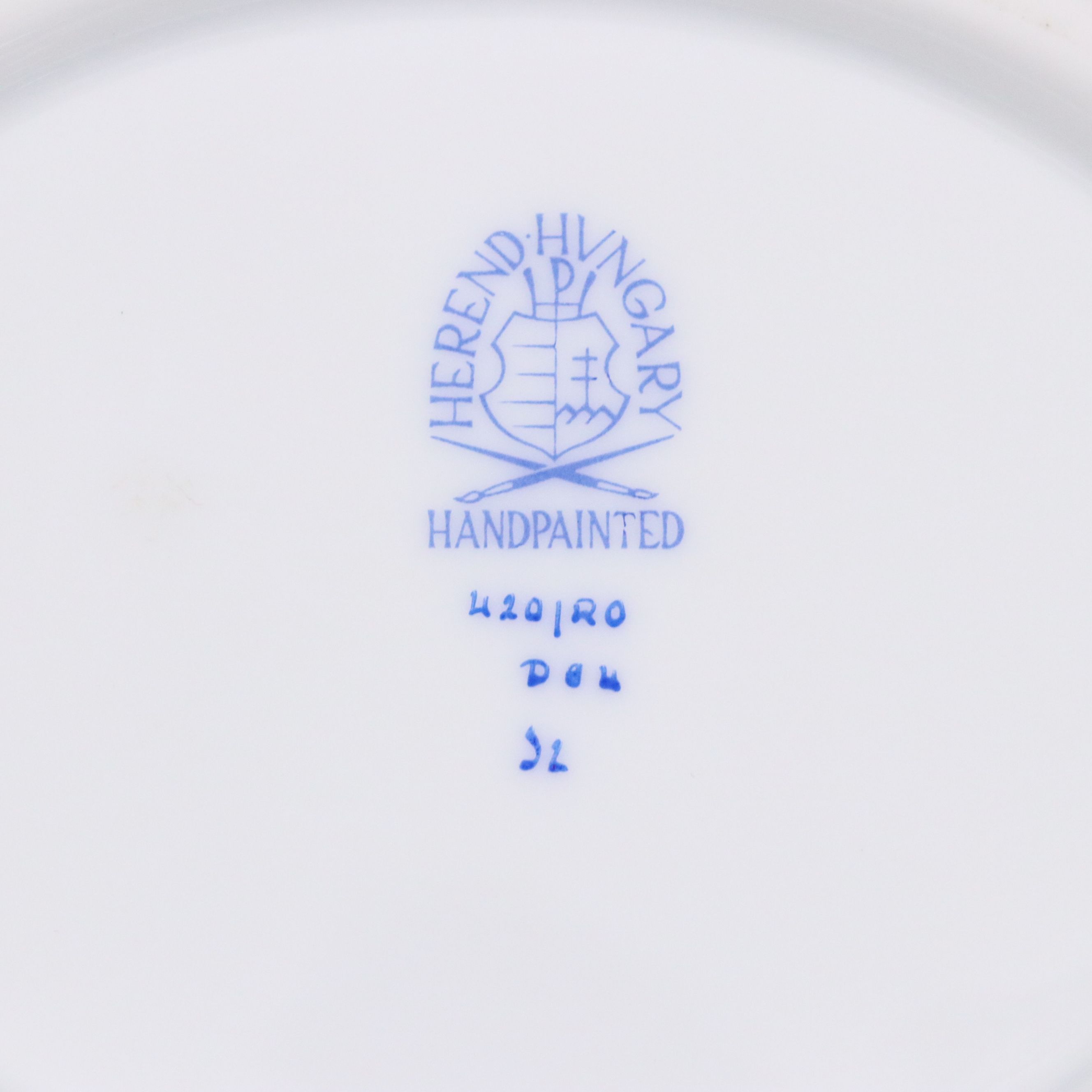 Herend "Rothschild Bird" Oblong Porcelain Tray