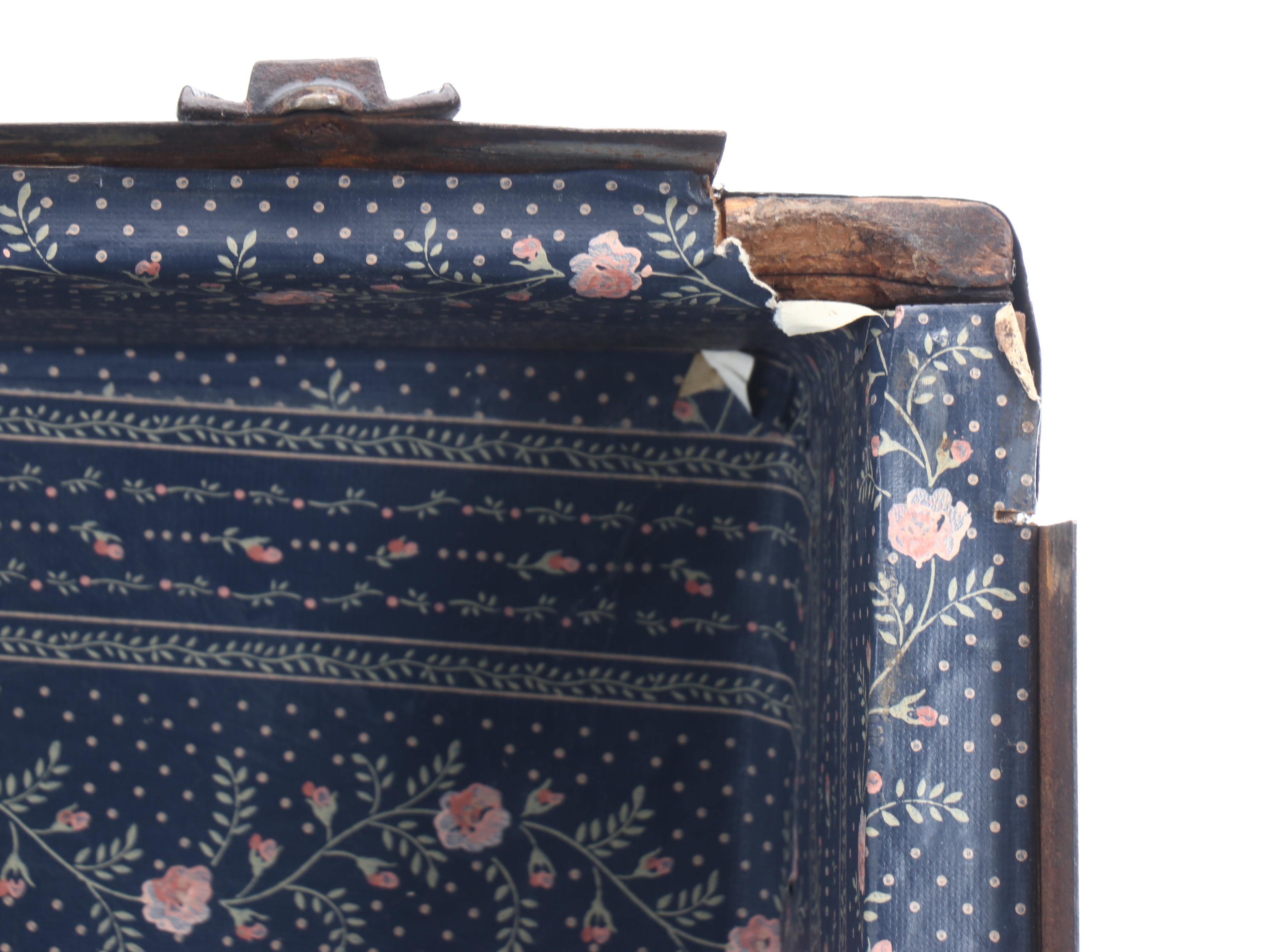 Metal Clad Dome-Top Steamer Chest, Early 20th Century
