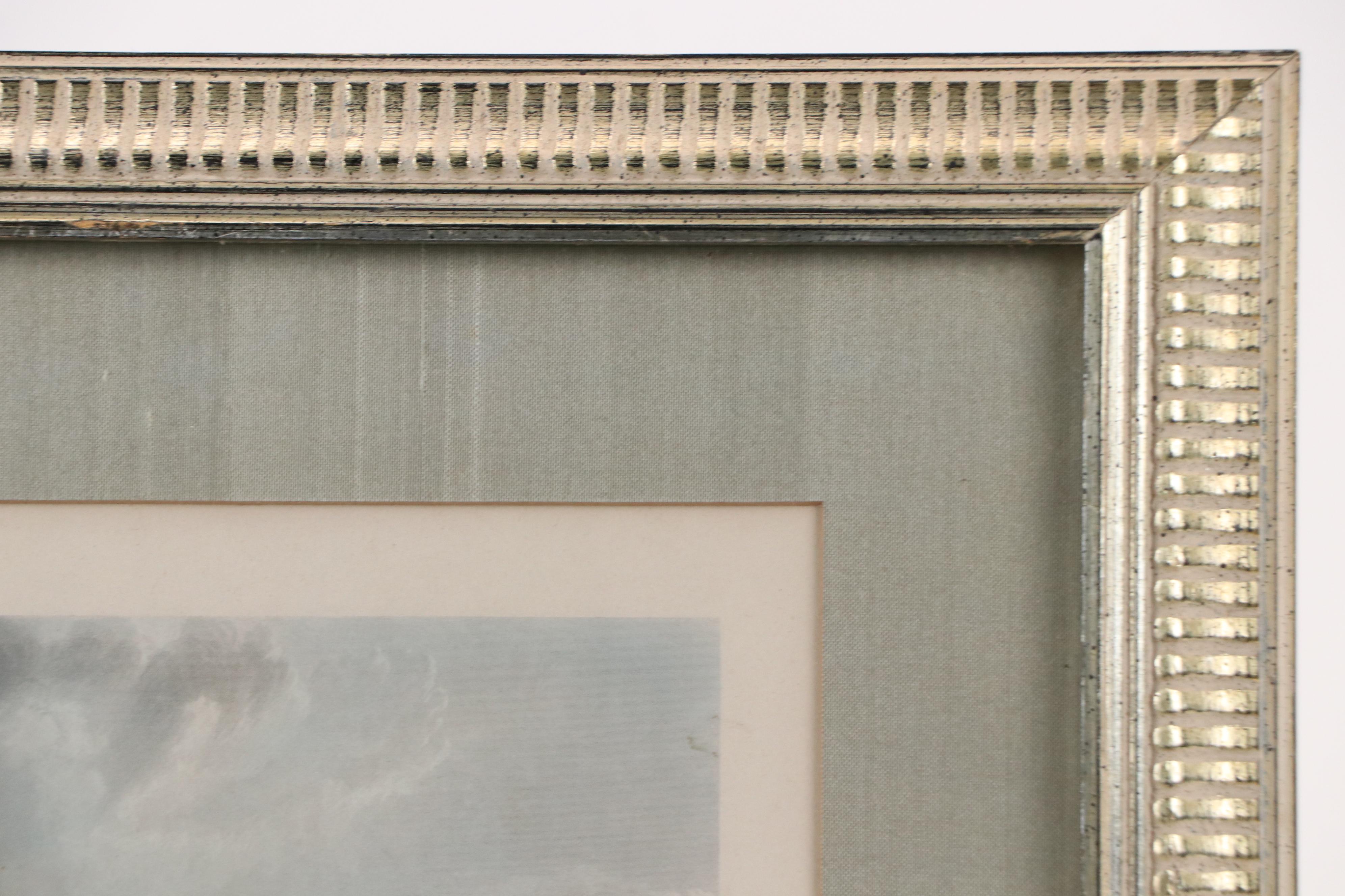 Hand-Colored Engravings After W. Brockedon "Cortona" and Other, 19th Century