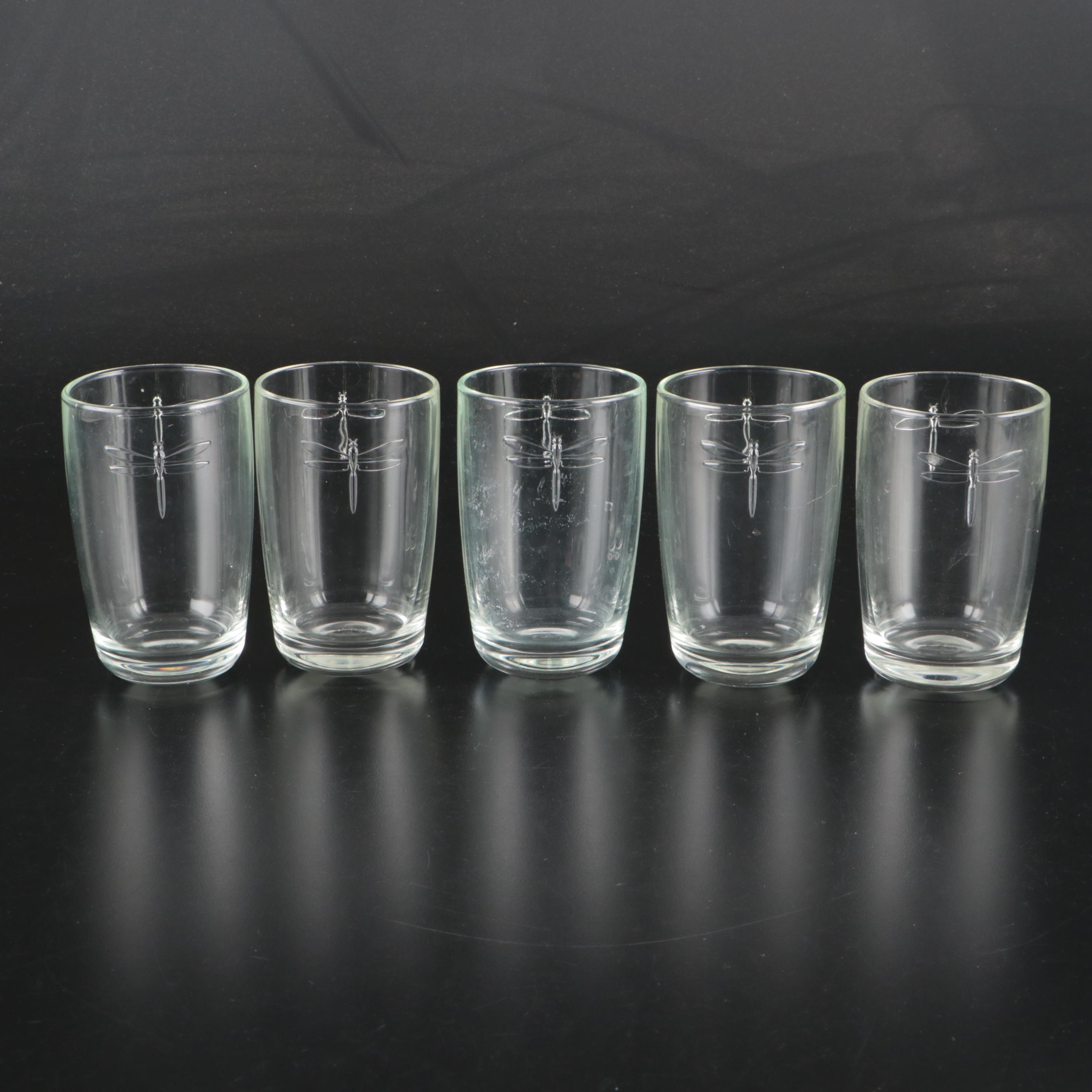 La Rochere "Dragonfly" Juice Glasses and Tumblers