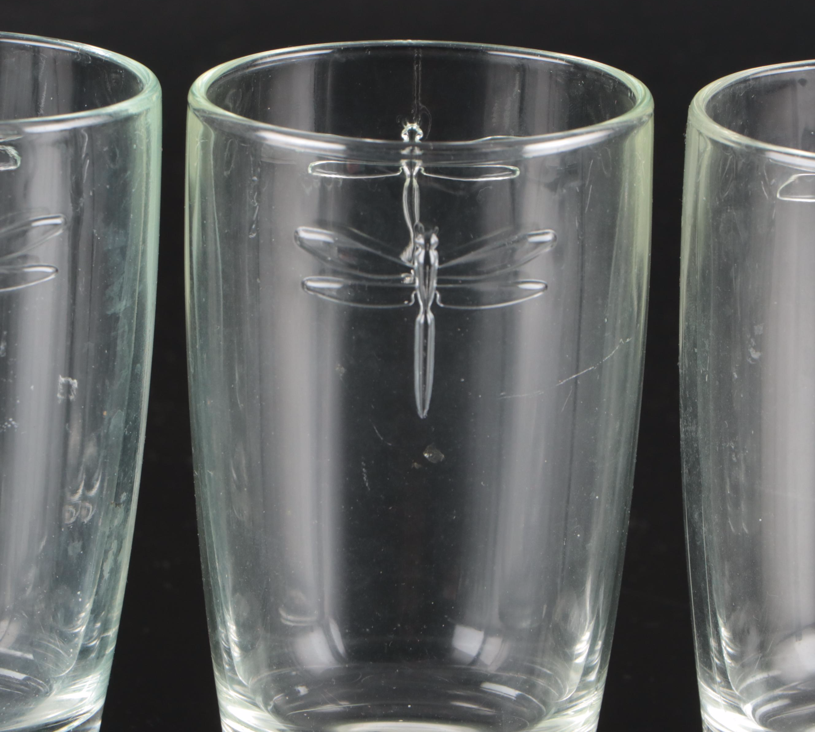 La Rochere "Dragonfly" Juice Glasses and Tumblers