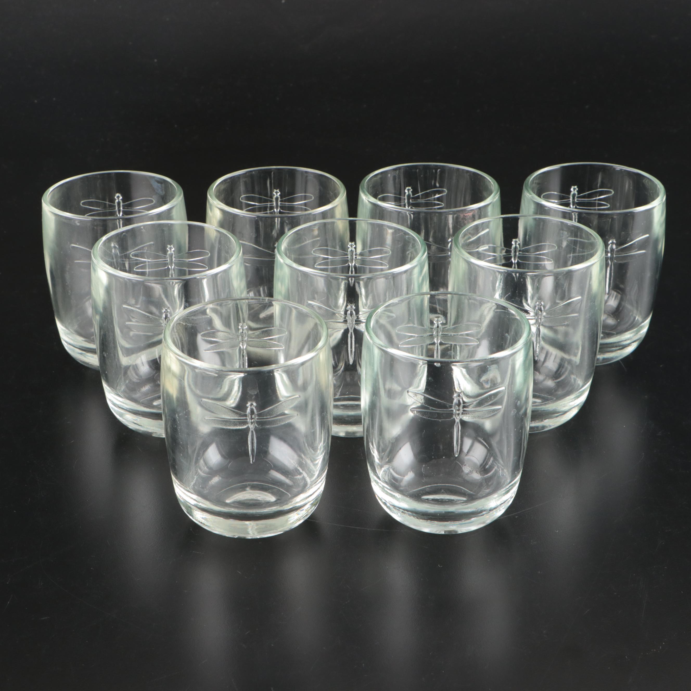 La Rochere "Dragonfly" Juice Glasses and Tumblers