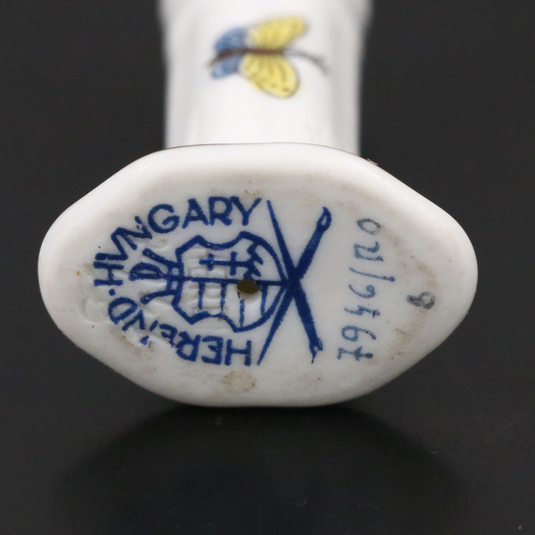 Herend "Rothschild Bird" Porcelain Bowl and Ring Holder with Dish