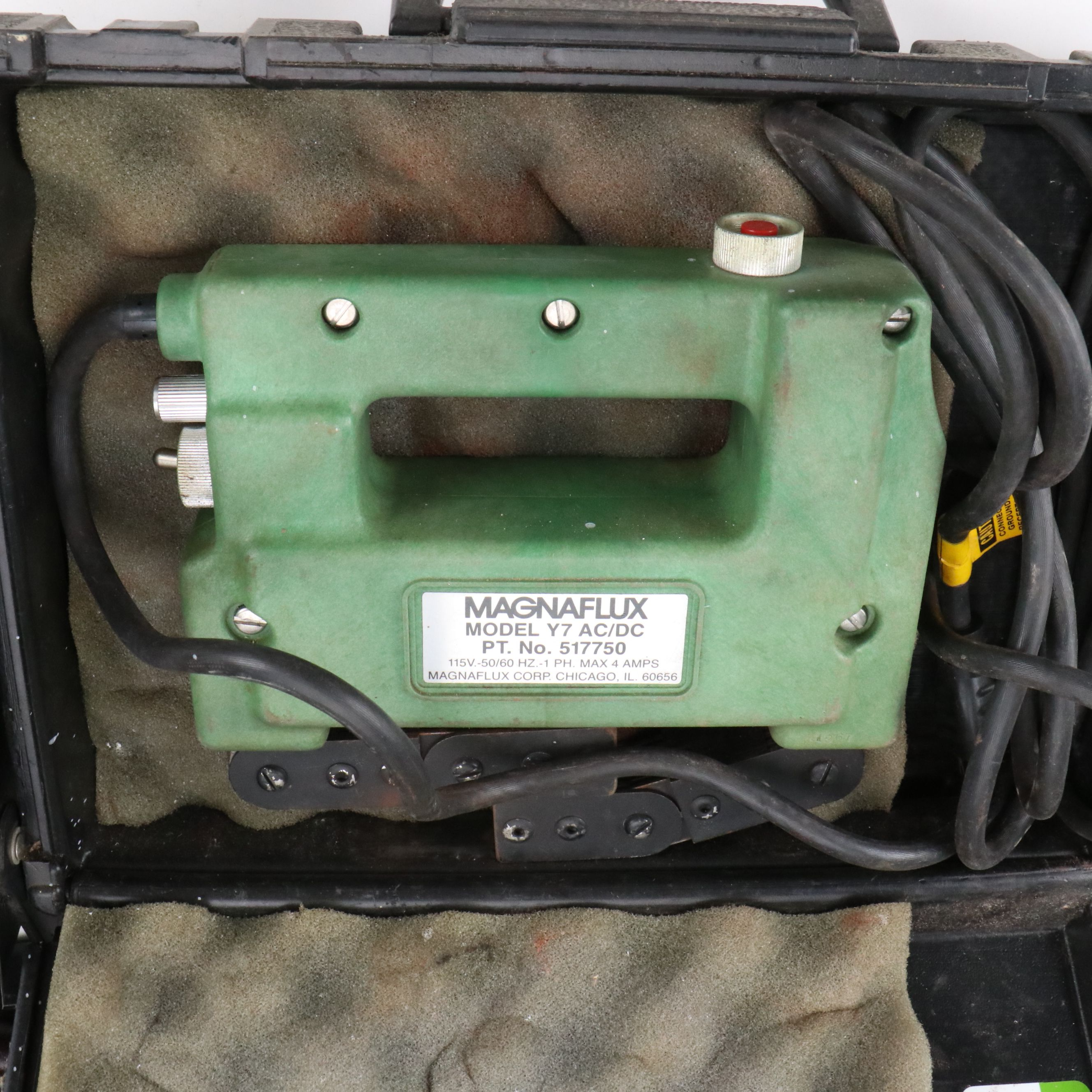 Magnaflux Magnetic Particle Test Device and More Vintage Electricians Equipment