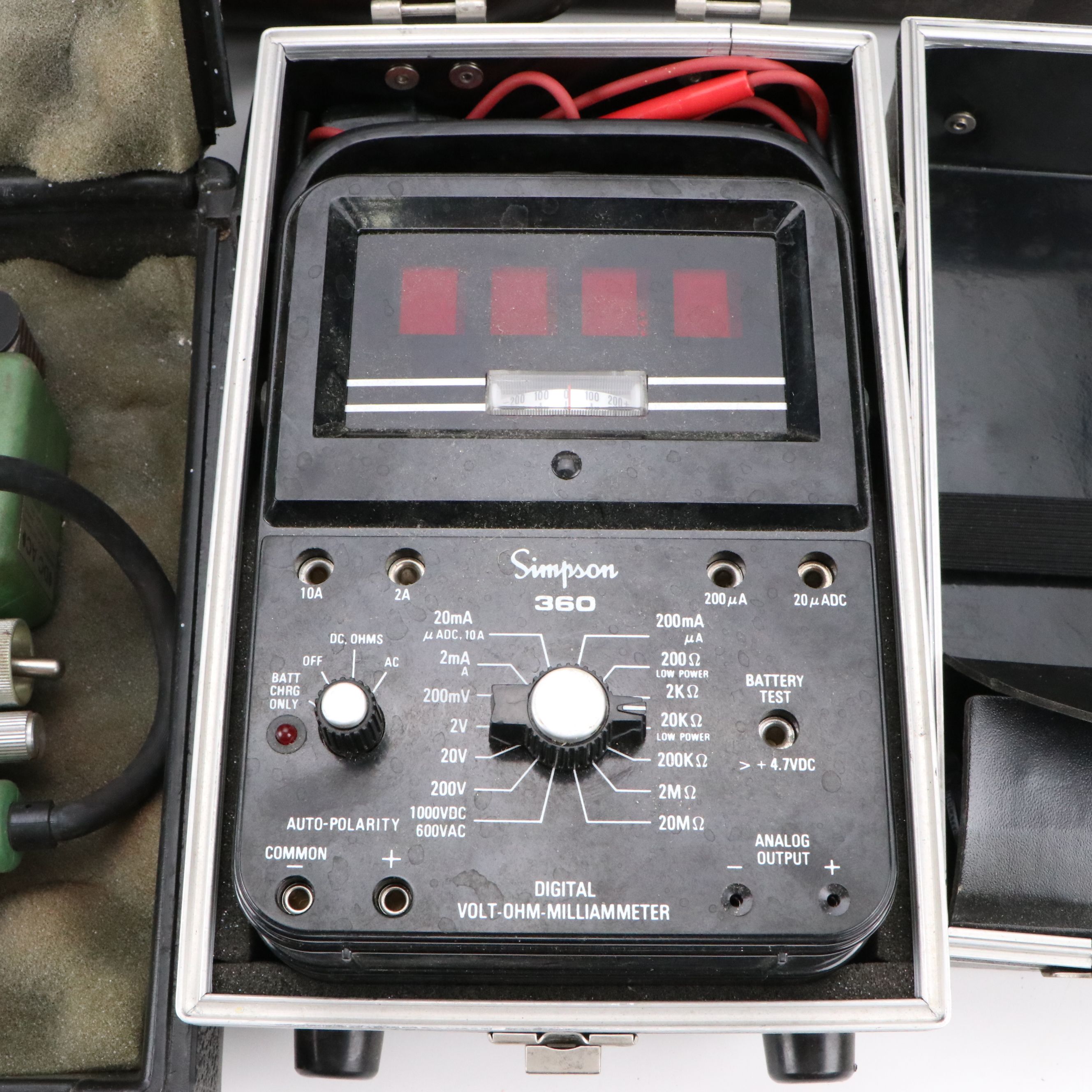 Magnaflux Magnetic Particle Test Device and More Vintage Electricians Equipment