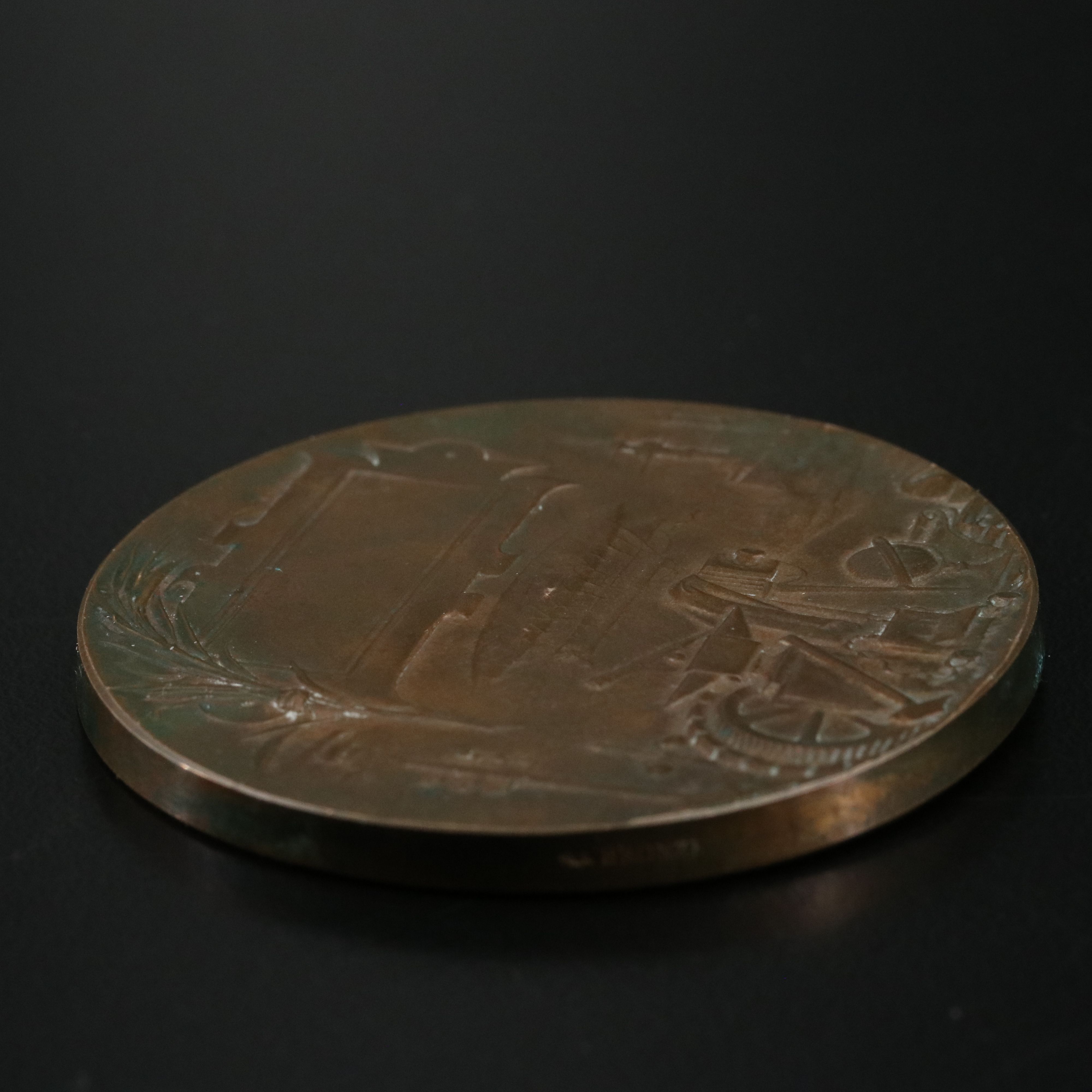 Bronze L'Exposition de Paris Commemorative Medal, by Lemaire, 1900