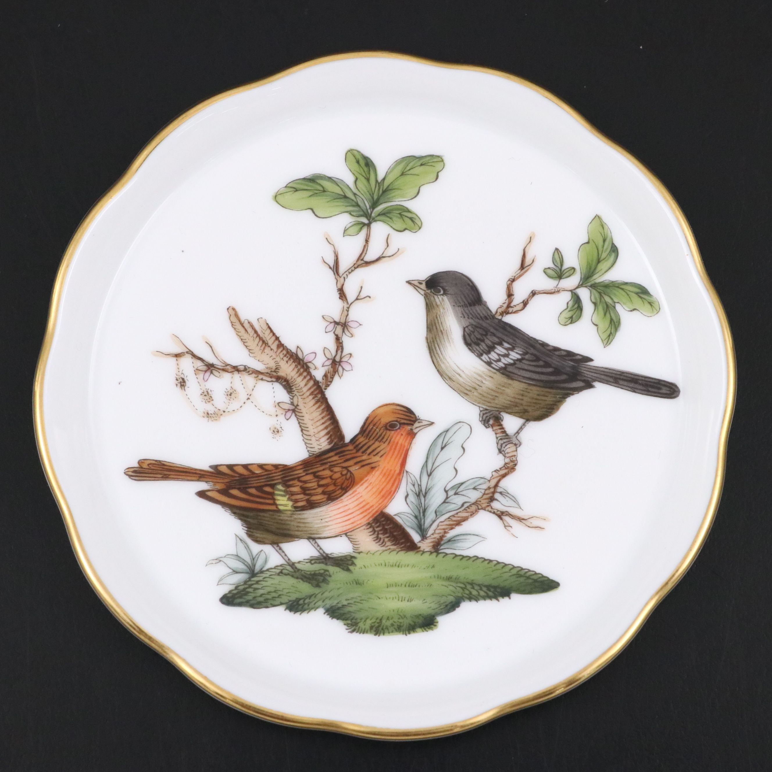 Herend "Rothschild Bird" Porcelain Dishes