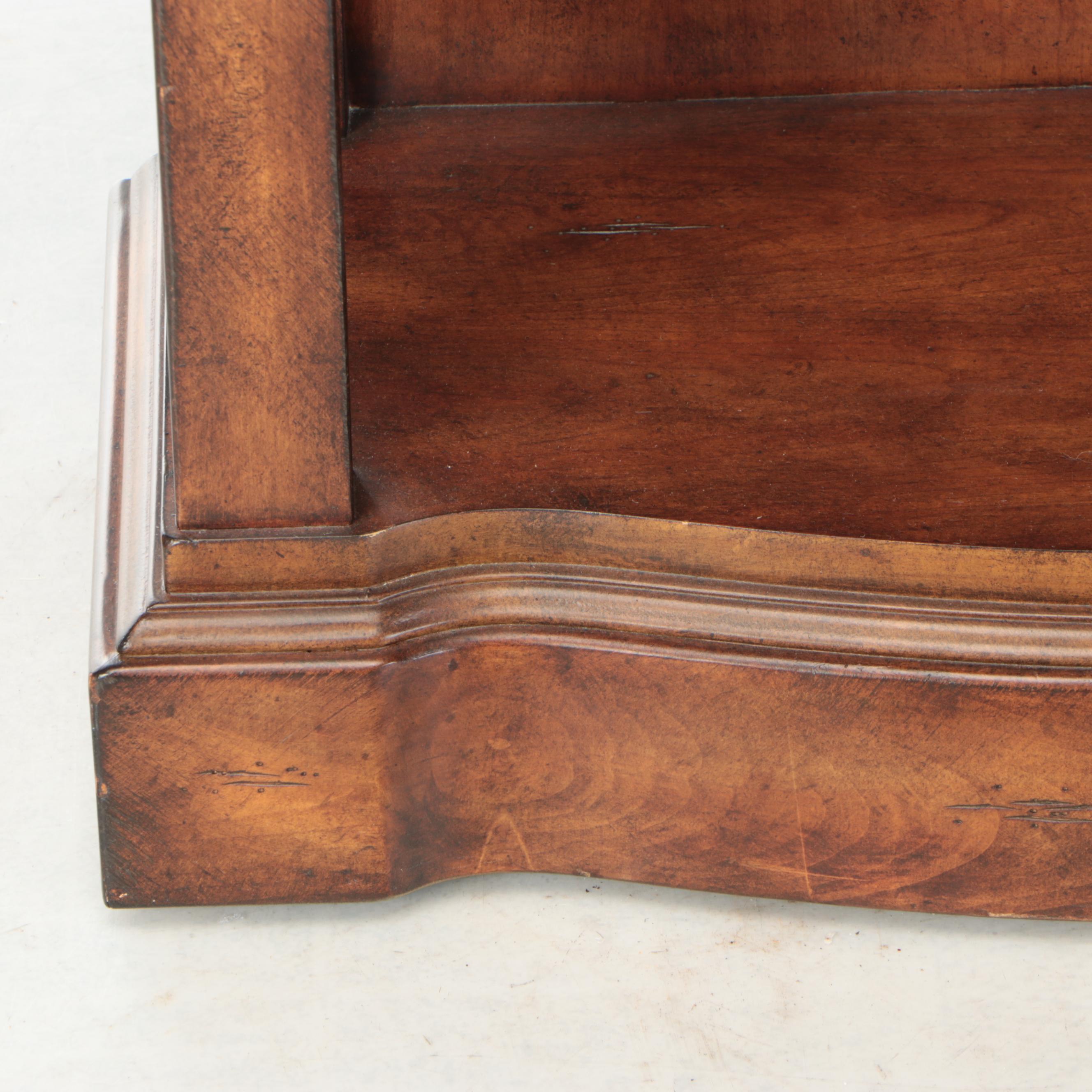 Illuminated Wooden Display Cabinet