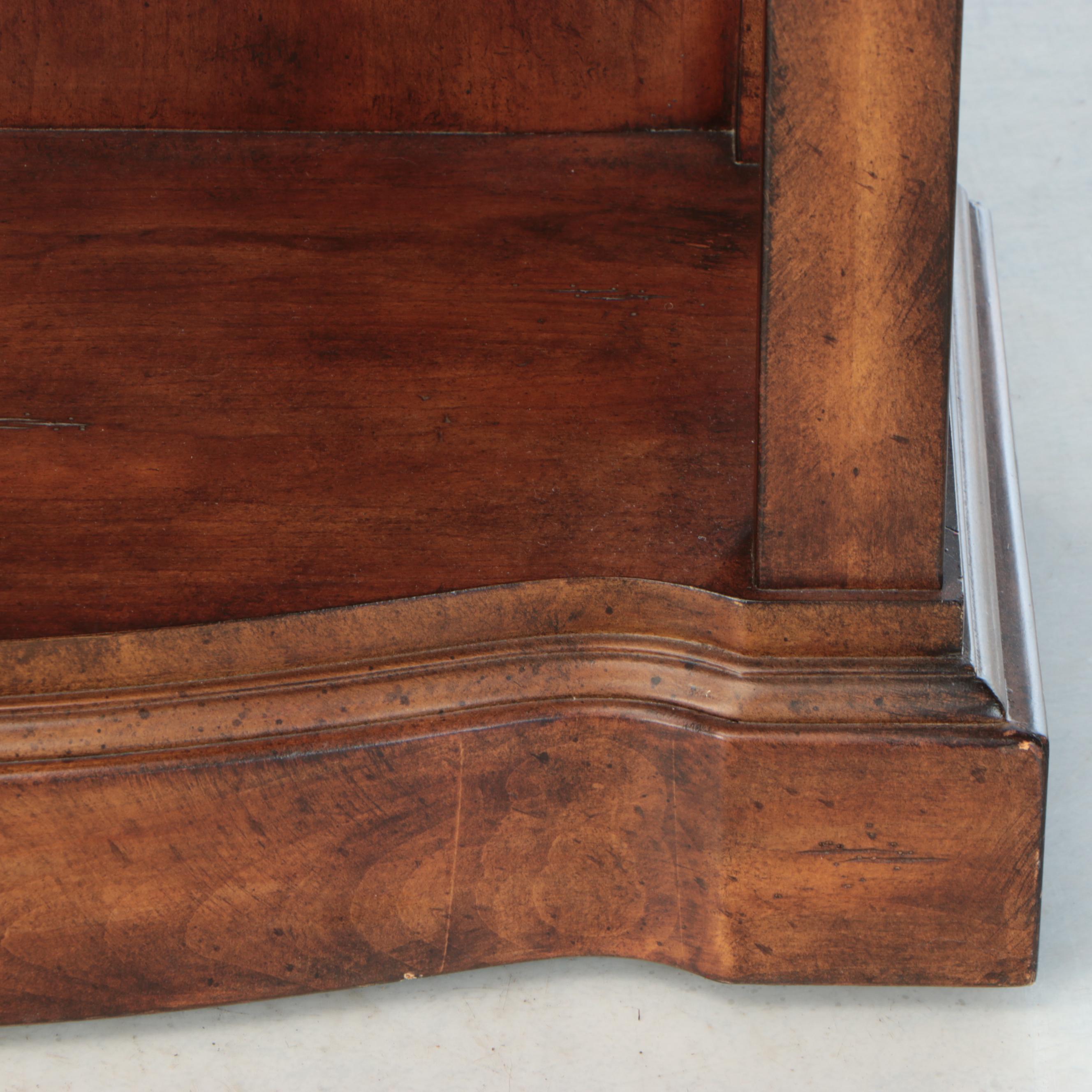 Illuminated Wooden Display Cabinet