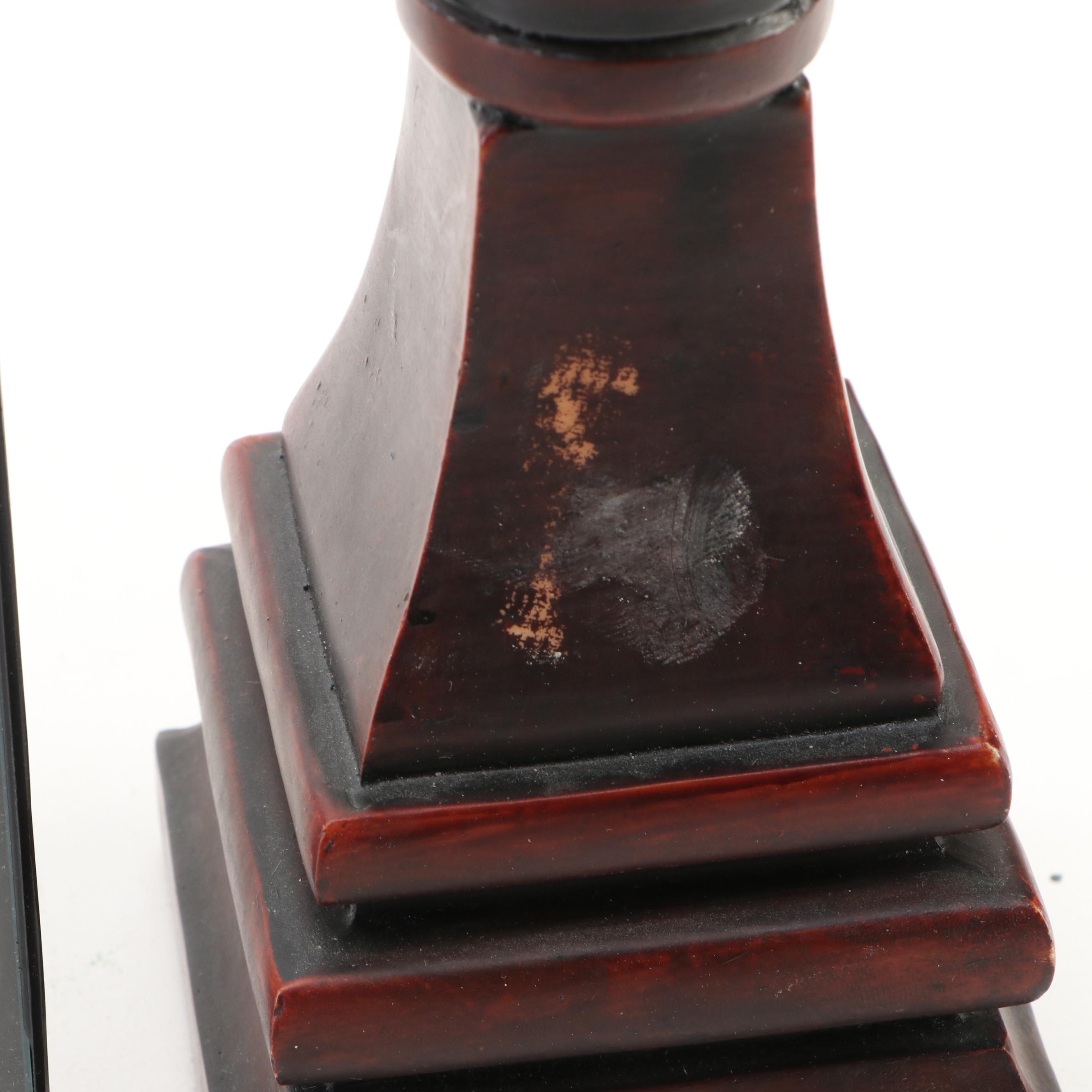 Newport Sterling Birth Record Frame with Other Frames and Shelf Décor