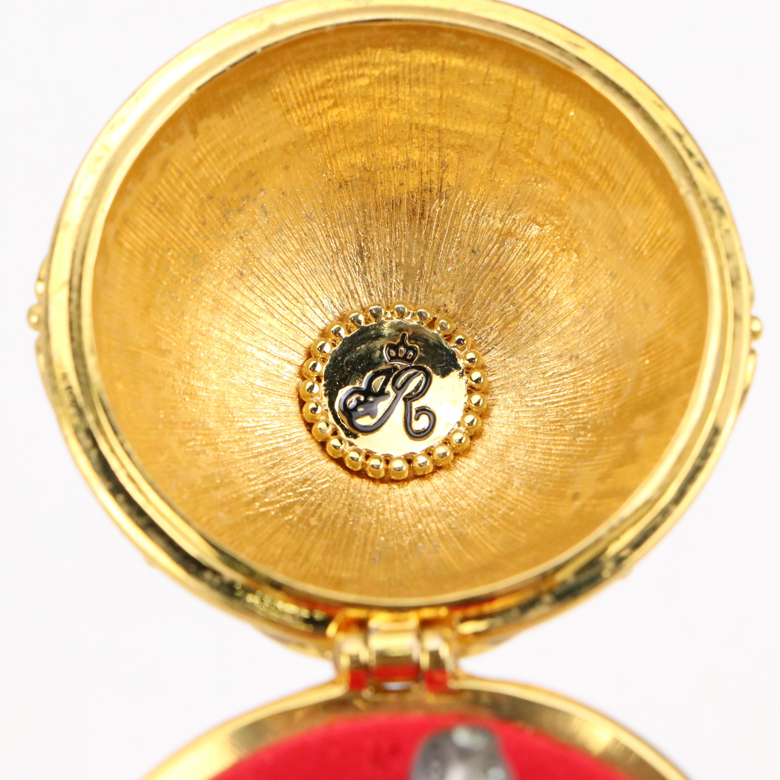 Joan Rivers with Other Enameled Egg and Peacock Boxes