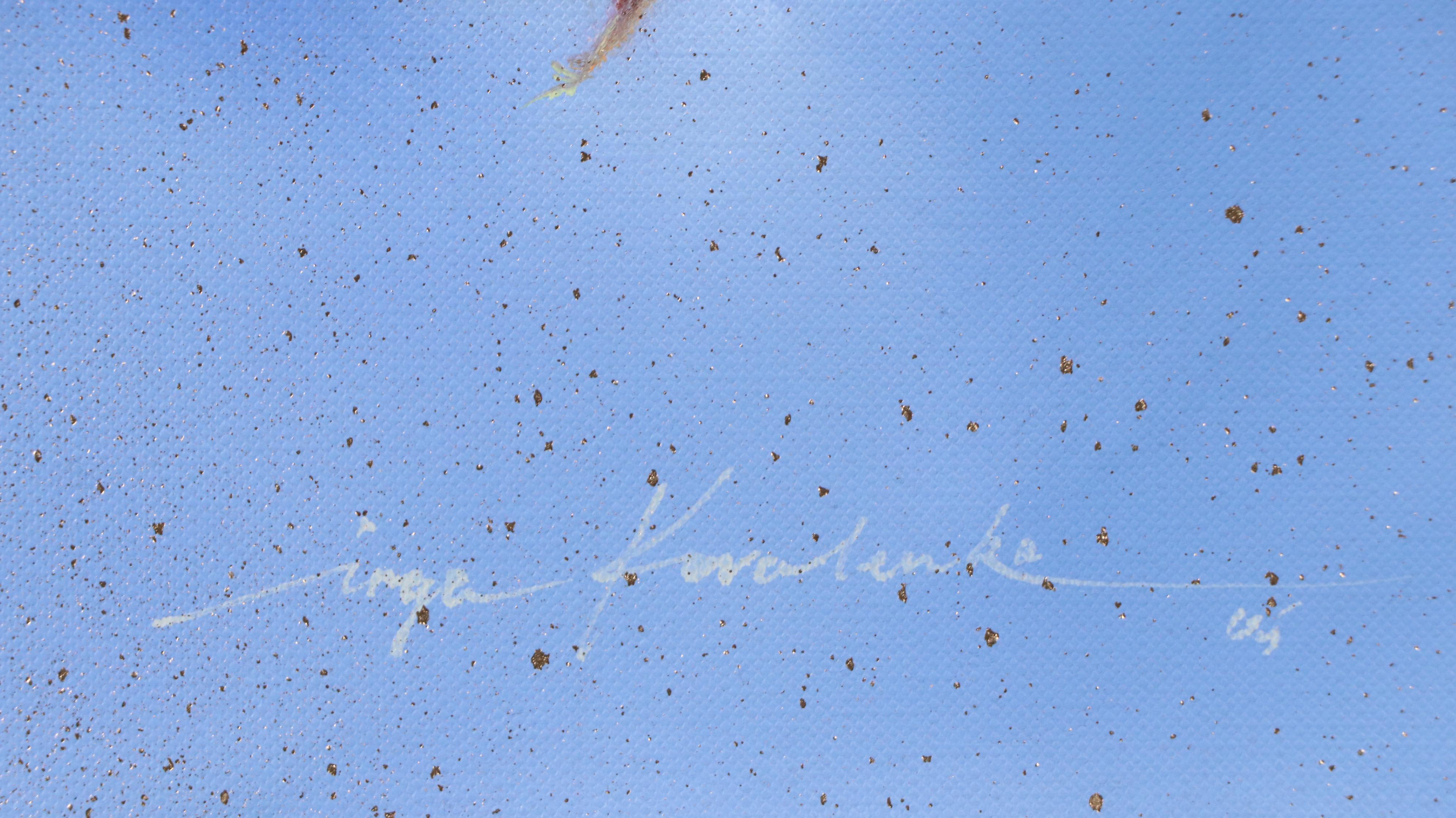 Inga Kovalenko Oil Painting of Bees, 2025