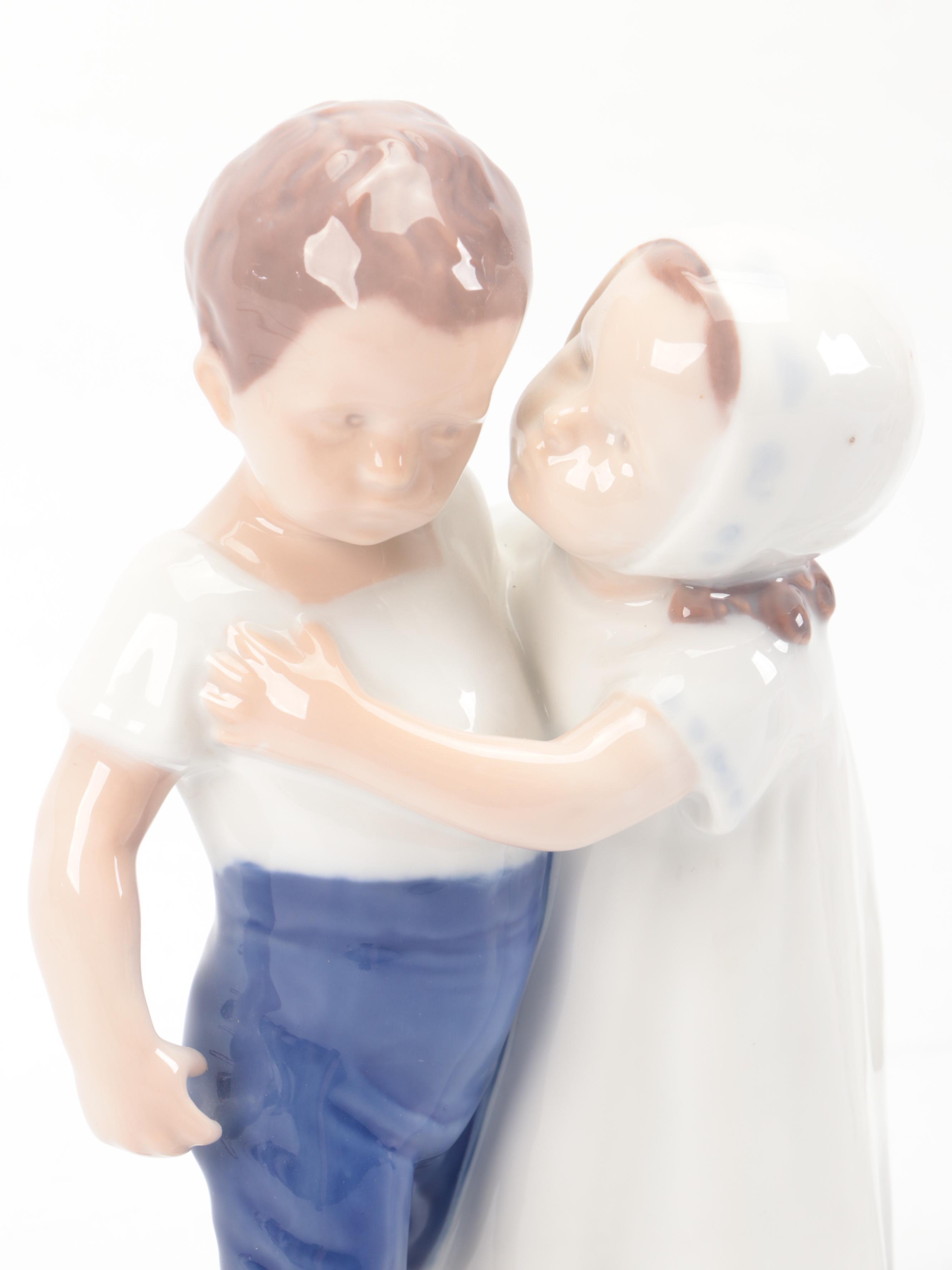 Bing & Grøndahl "Children Reading" and More Porcelain Figurines