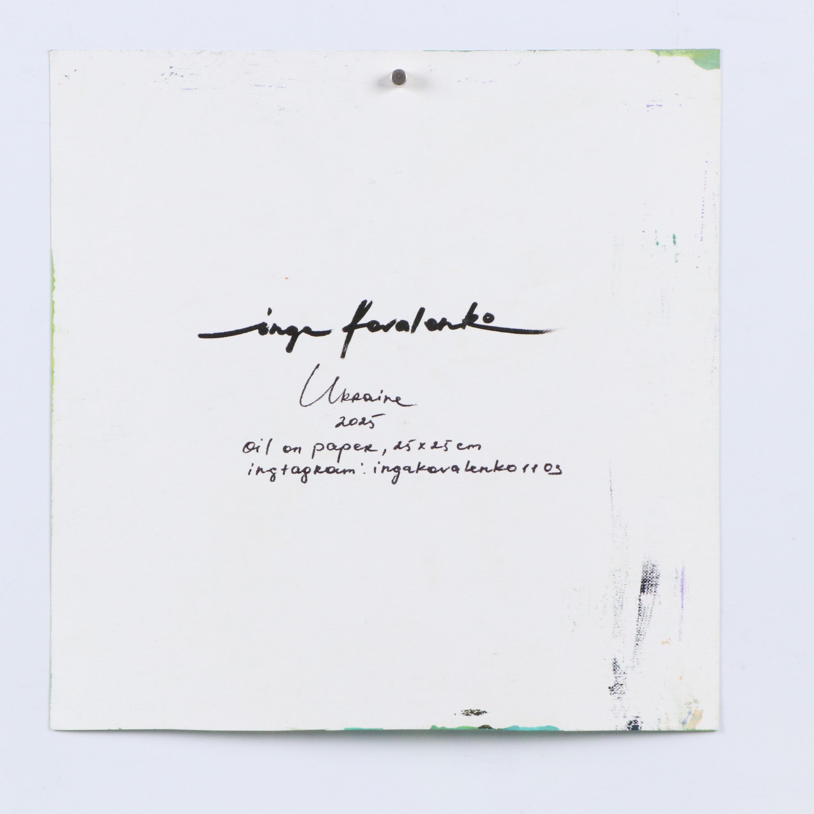 Inga Kovalenko Oil Painting of Hummingbird, 2025