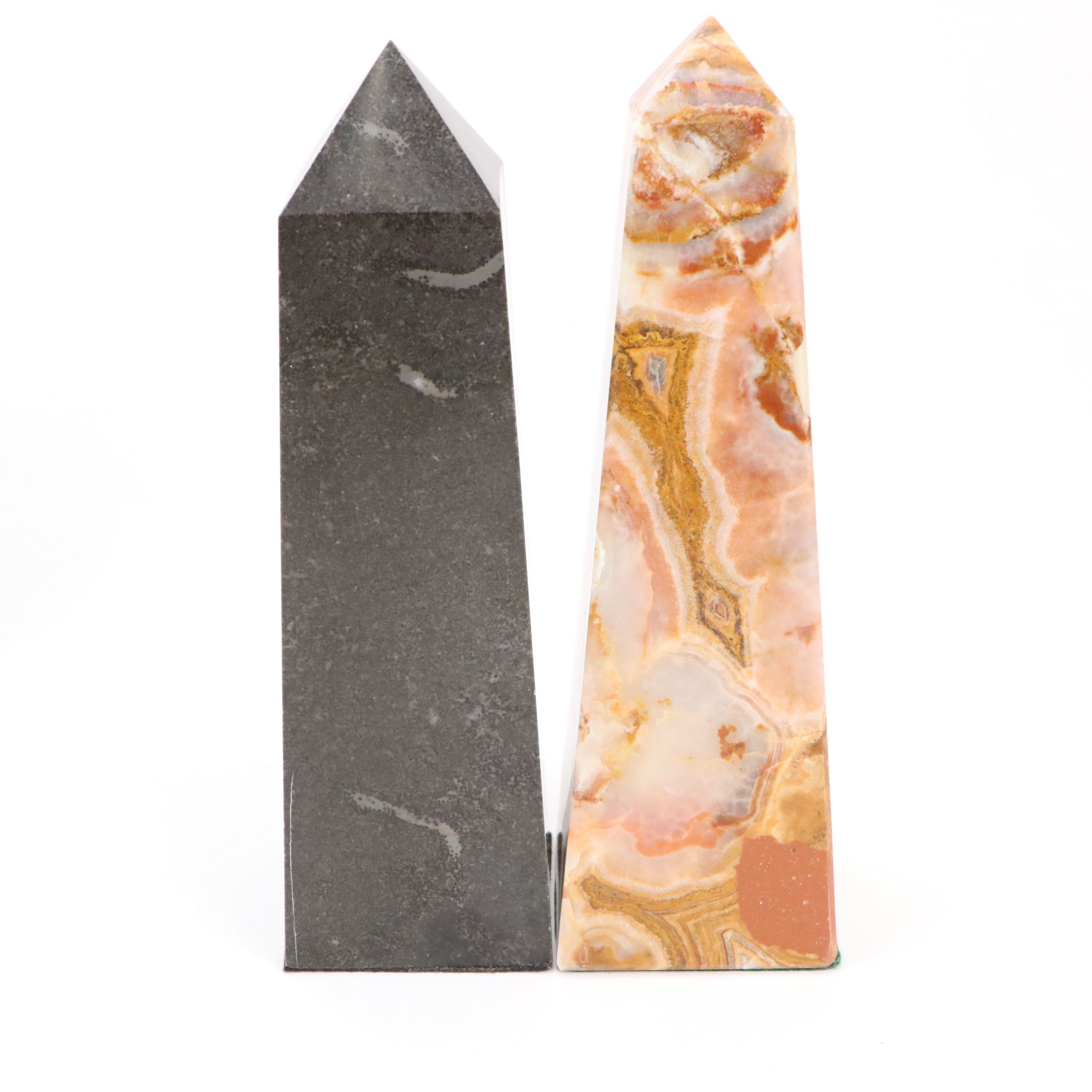 Granite and Calcite Obelisks, MacKenzie-Childs Curtain Tie and More